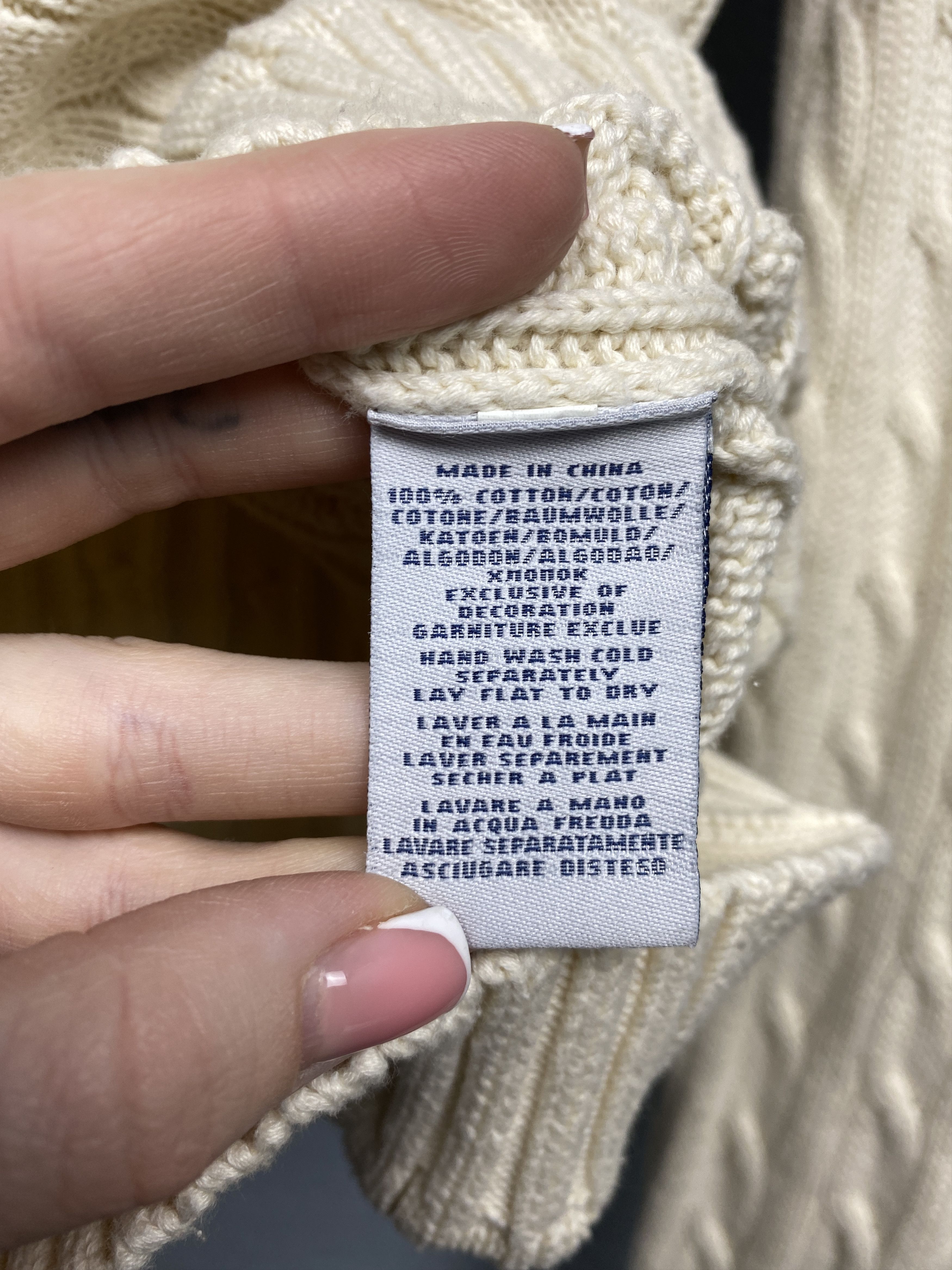 Polo Ralph Lauren × Ralph Lauren × Vintage Polo Ralph Lauren Vintage Womens Crew Neck Knit Sweater Size L / US 10 / IT 46 - 5 Thumbnail
