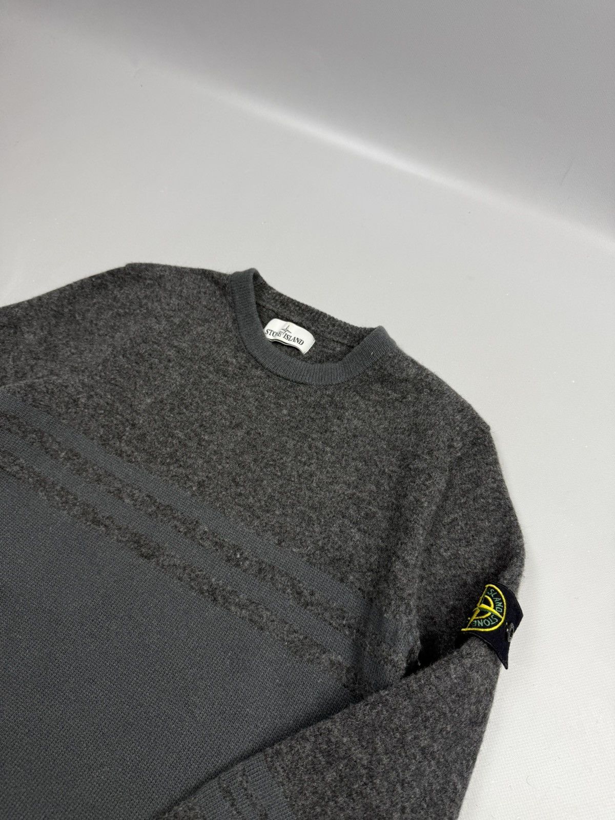 Stone Island Jersey stone island grey size L for men Size US L / EU 52-54 / 3 - 6 Thumbnail