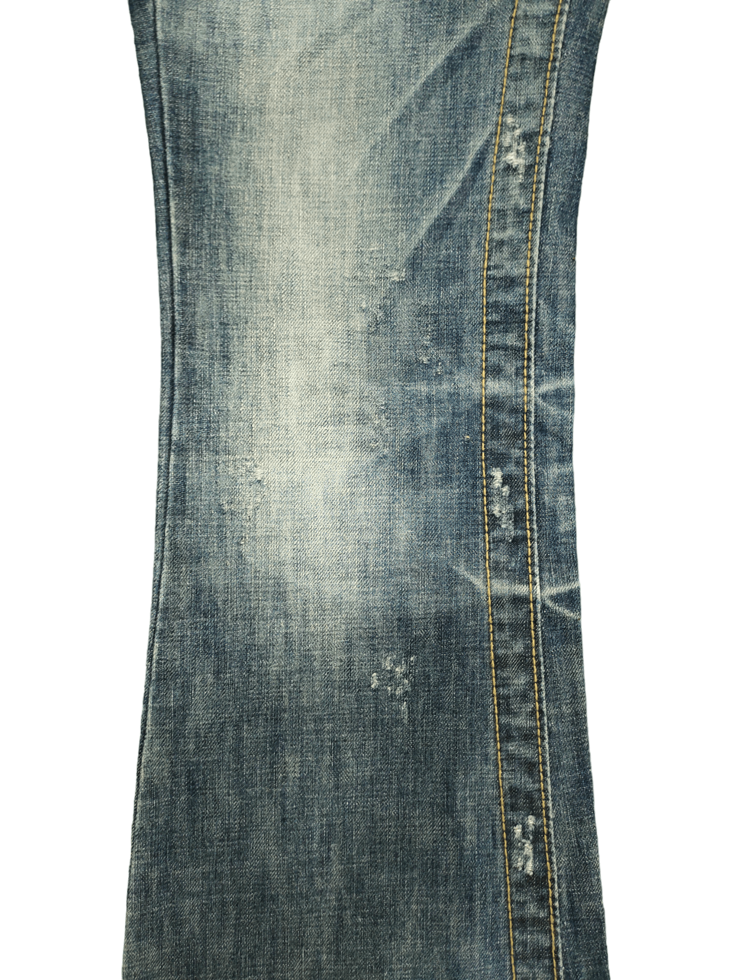 If Six Was Nine Flare Jeans Lolita Clawmark Distressed Denim Boot Cut Size US 27 - 20 Thumbnail