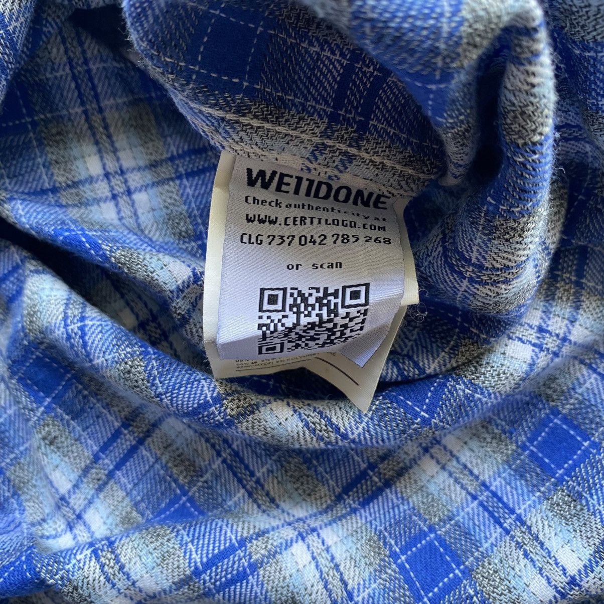 WE11DONE WE11DONE Flannel Shirt Size US L / EU 52-54 / 3 - 7 Thumbnail