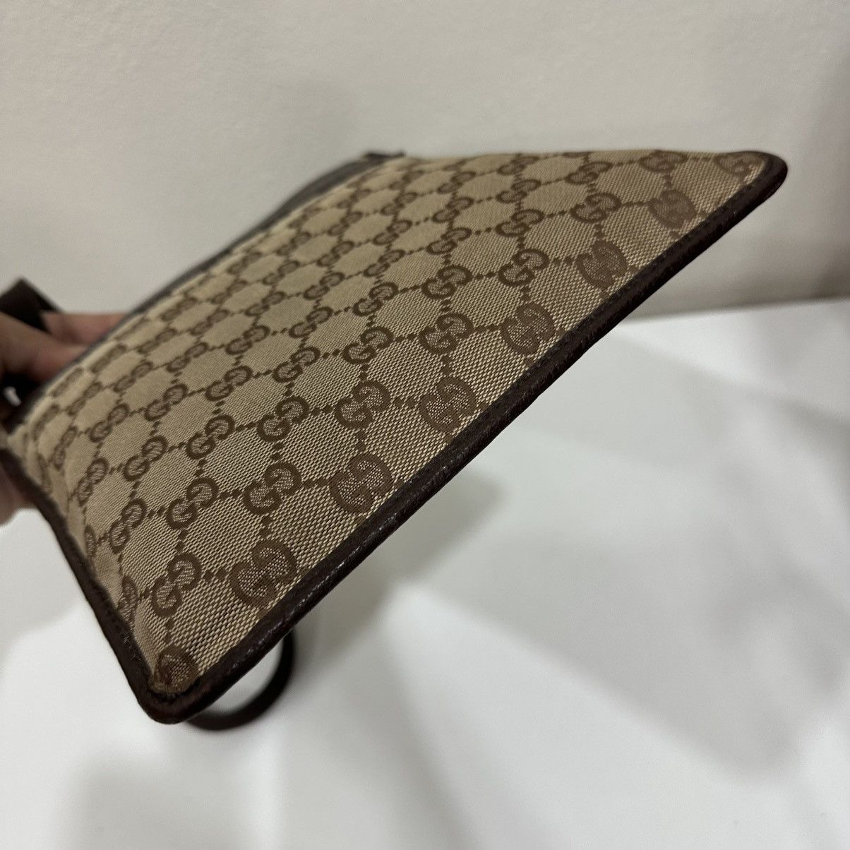 Gucci ‼️LASTDROP‼️ GUCCI GG CANVAS MONOGRAM CROSSBODY BAG 6 Size ONE SIZE - 6 Thumbnail