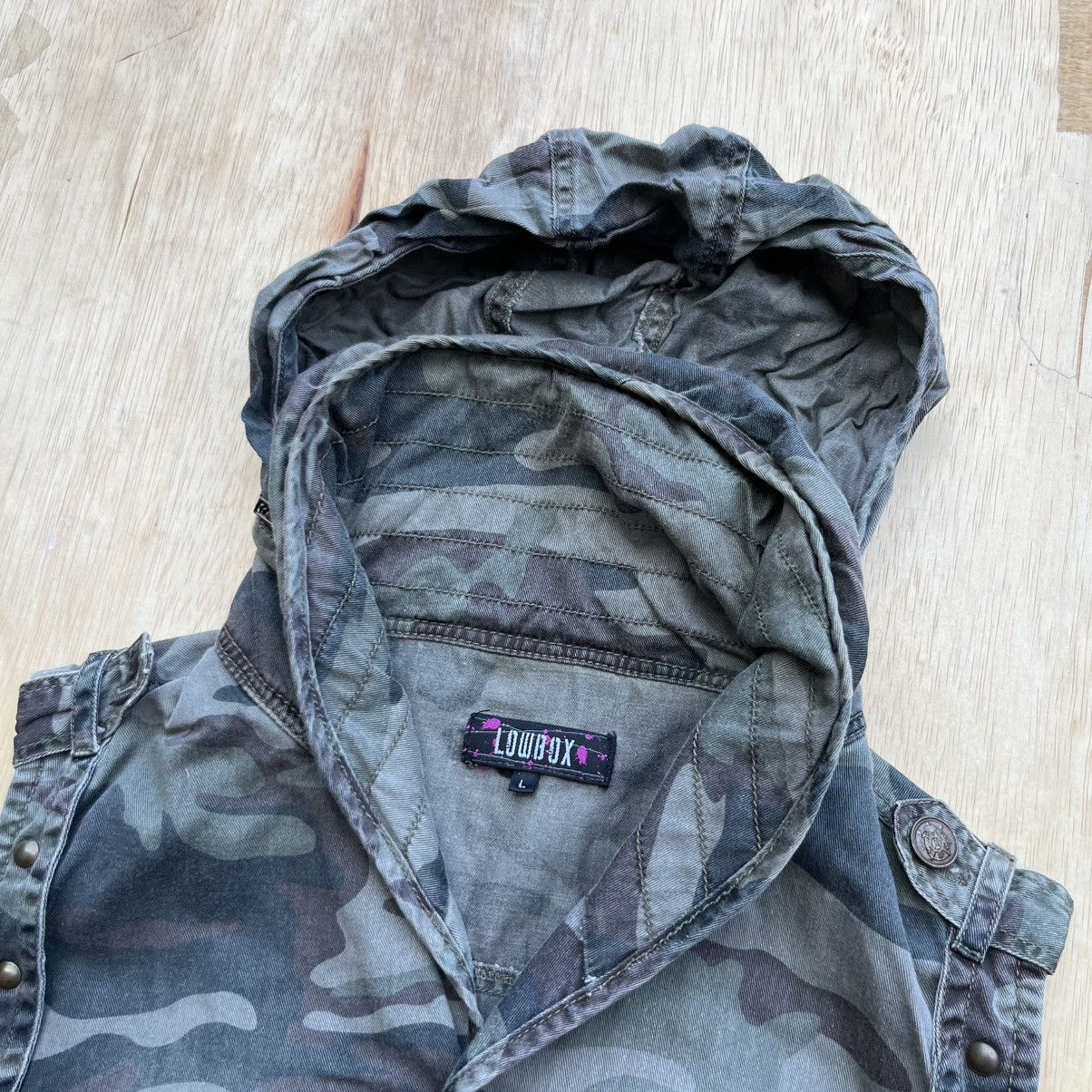LOWBOX LOWBOX CAMO JAPANESE BRAND MADPUNK LIKE LGB IF SIX WAS NINE Size L / US 10 / IT 46 - 7 Thumbnail