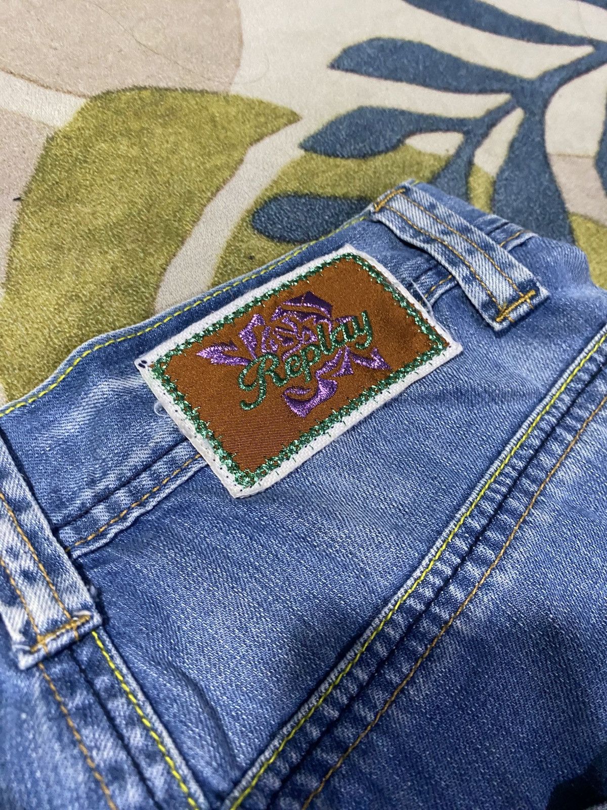 Replay Vintage replay flared denim nice design W26L32 Size 26" / US 2 / IT 38 - 10 Thumbnail
