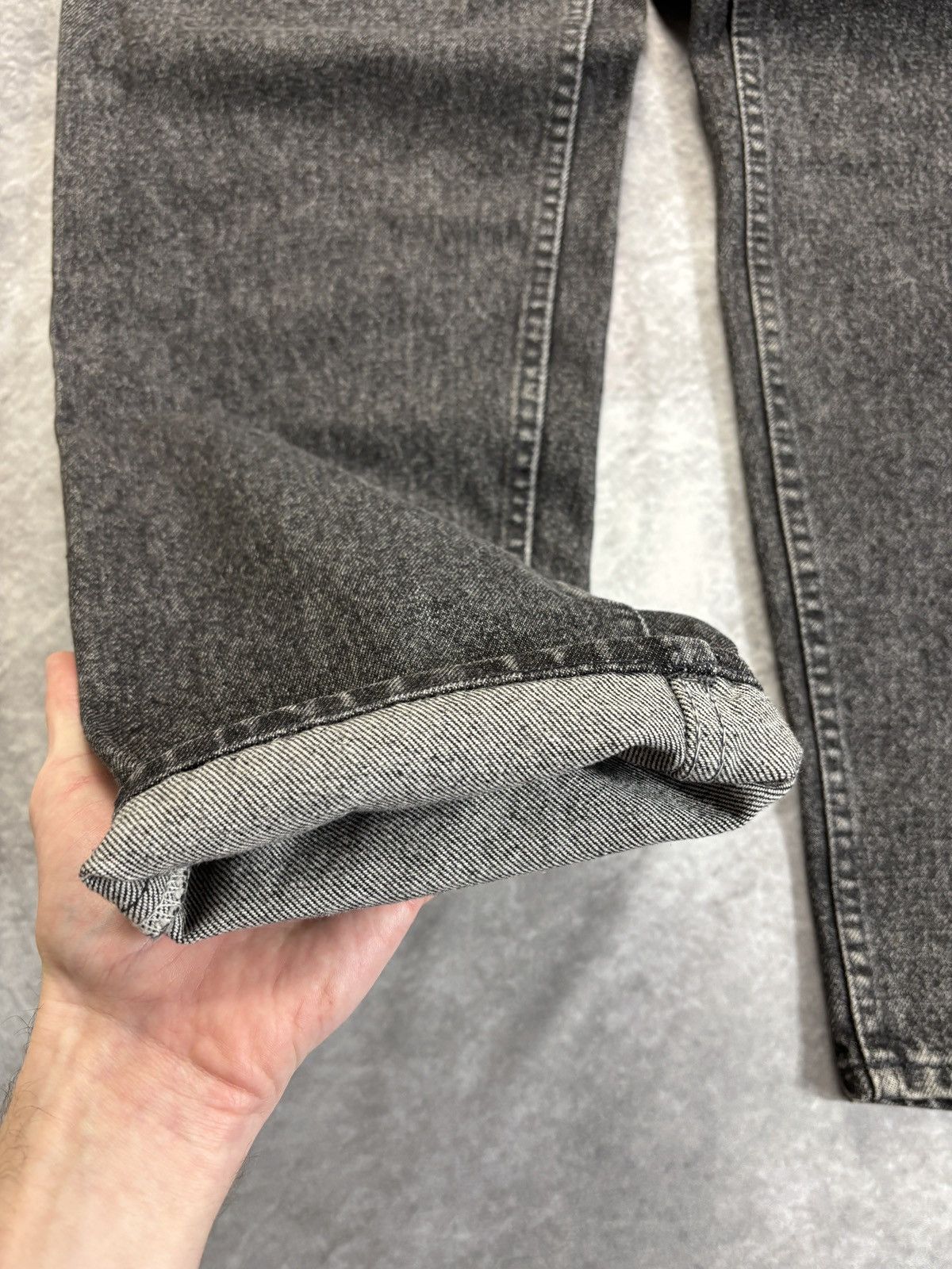 Levi's × Vintage 1980s Levi’s Jeans 80s Vintage Acid Wash Stone Black Tab Size US 31 - 10 Thumbnail