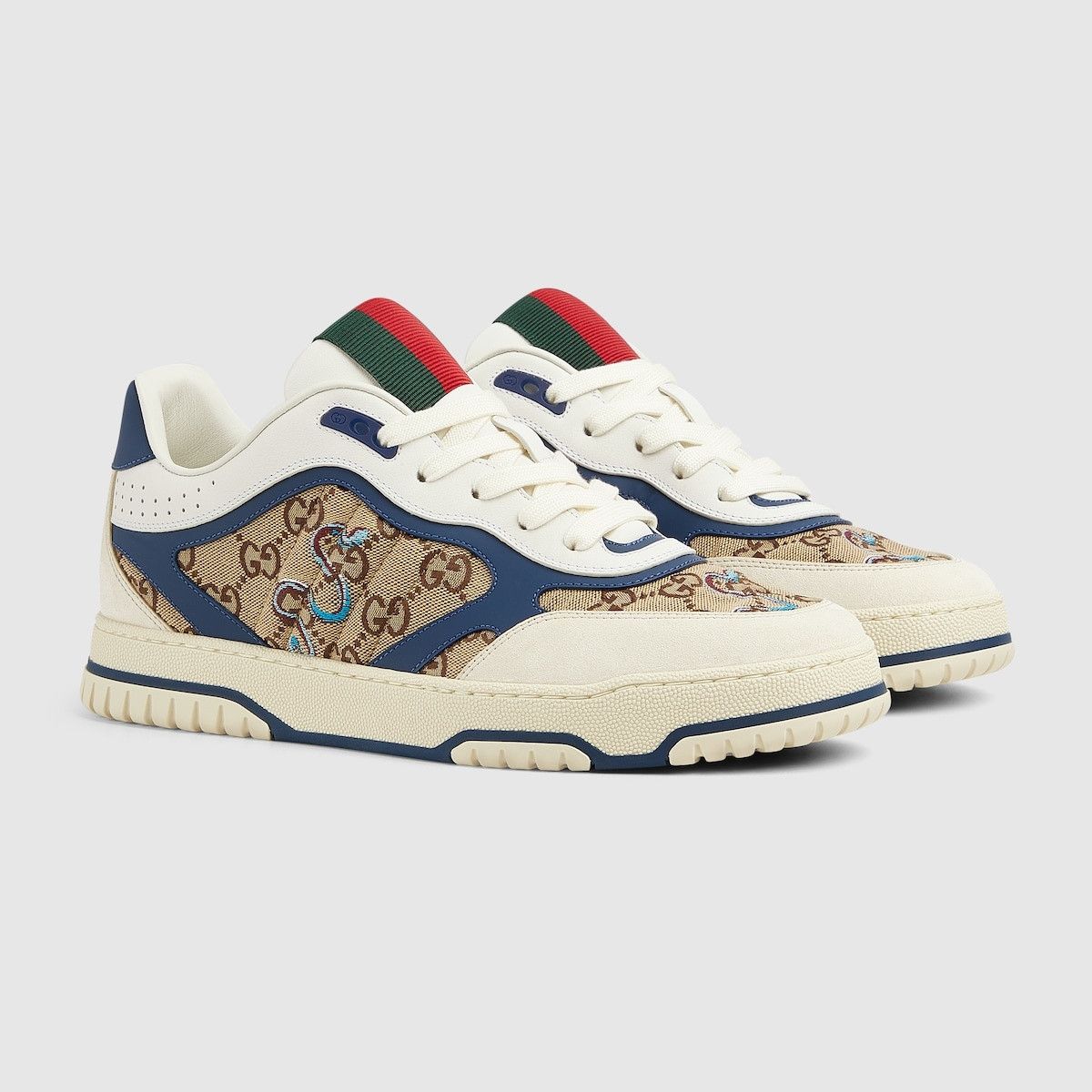 Gucci o1loc1c0625 Re-Web Sneakers in Multicolor Size US 9.5 / EU 42-43 - 2 Thumbnail