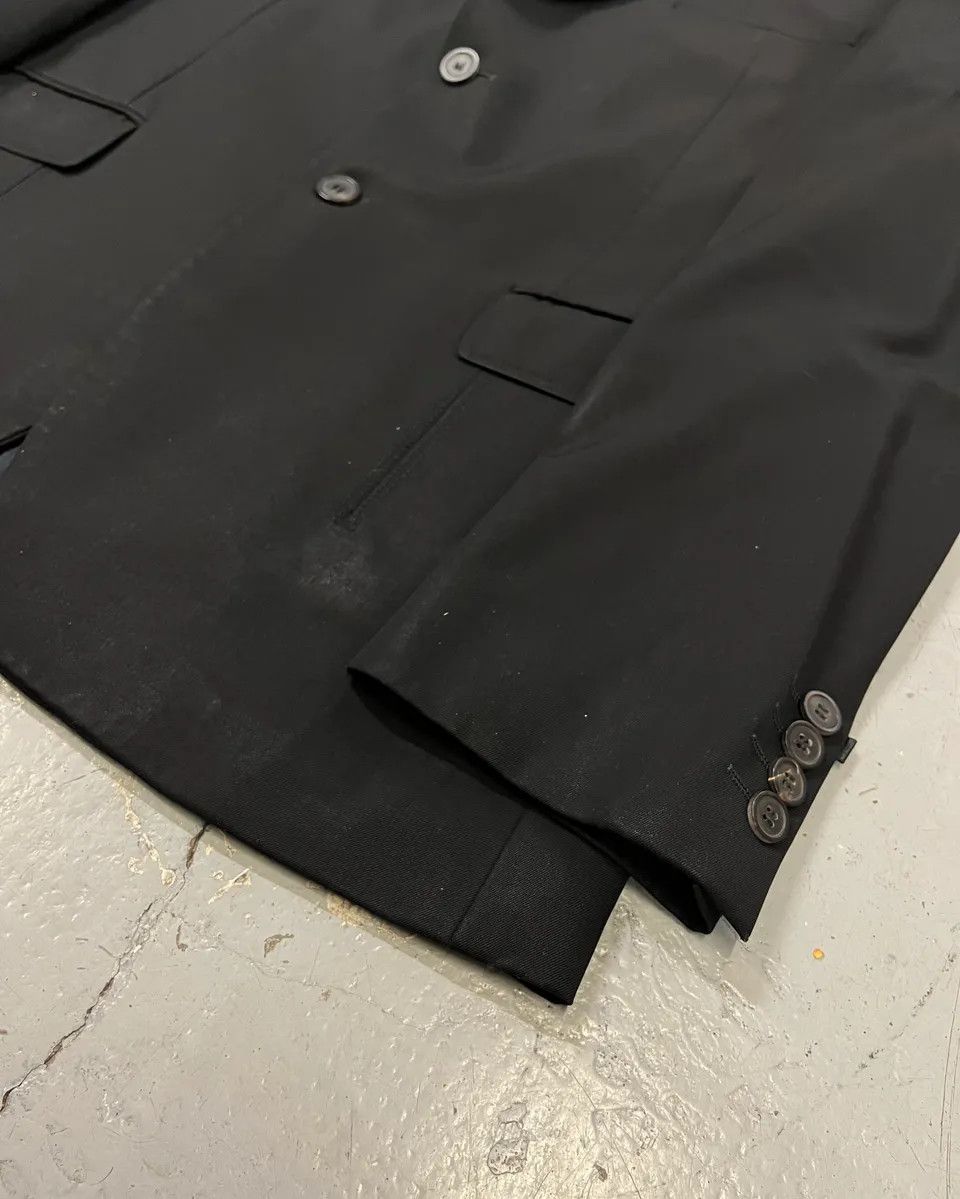 Givenchy 2000s Givenchy Black Wool Classy Blazer Jacket Size US M / EU 48-50 / 2 - 6 Thumbnail