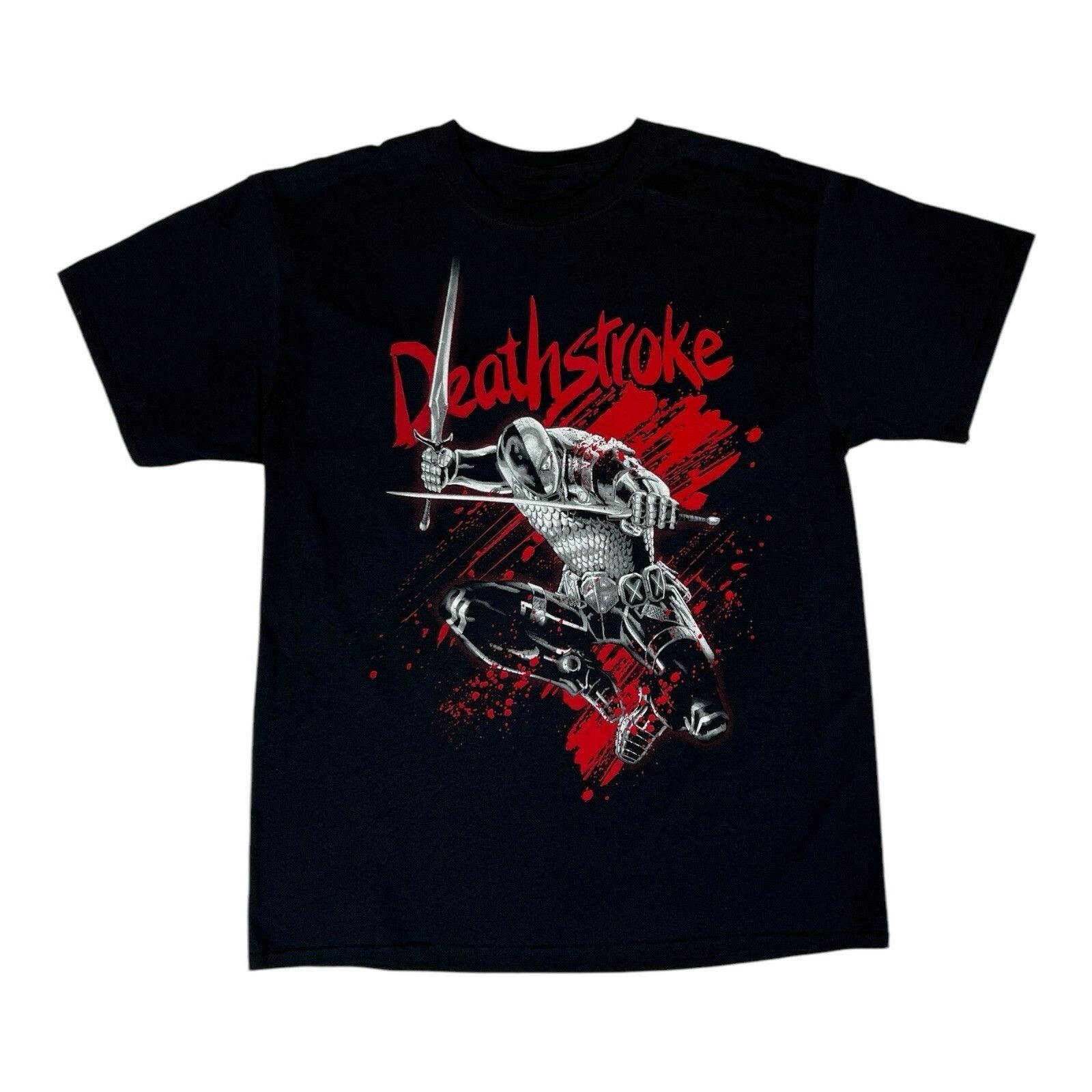 DC Comics Deathstroke DC Comics Graphic T-Shirt Men's Large Justice Le Size US L / EU 52-54 / 3 - 1 Thumbnail