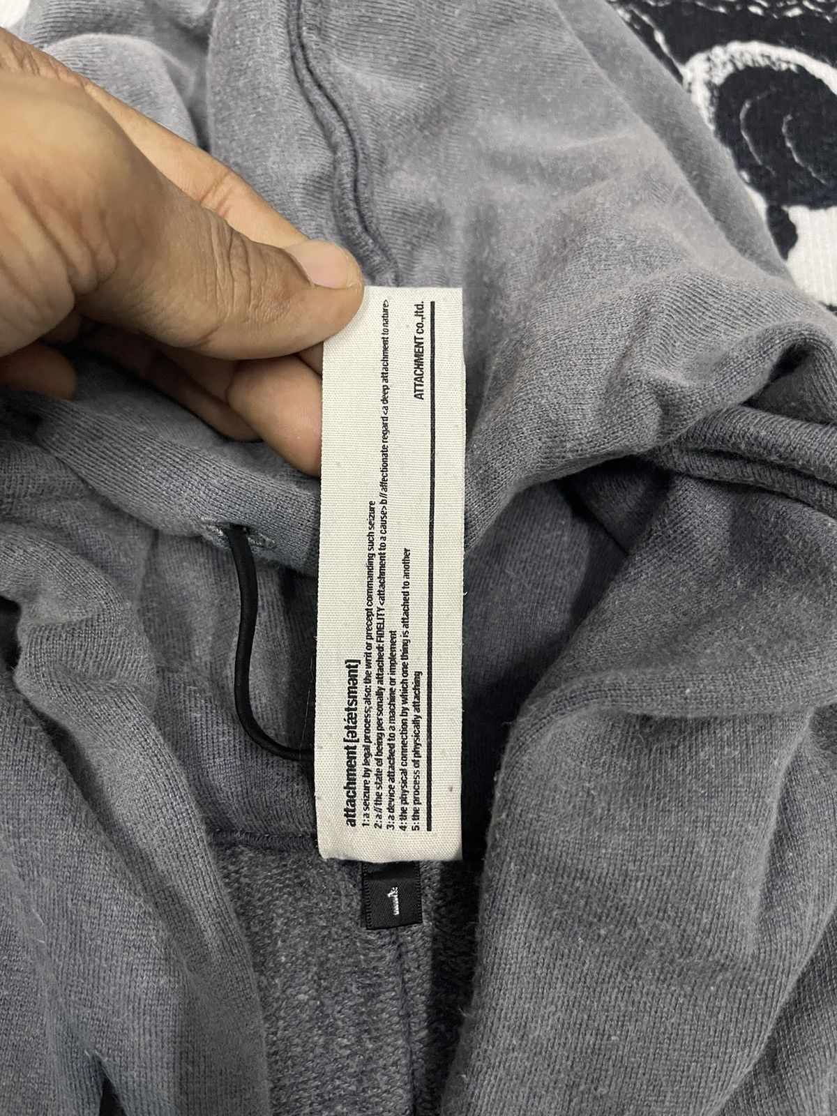 Attachment 90s ATTACHMENT HOODIE ZIPPER RARE DESIGN Size US S / EU 44-46 / 1 - 9 Thumbnail