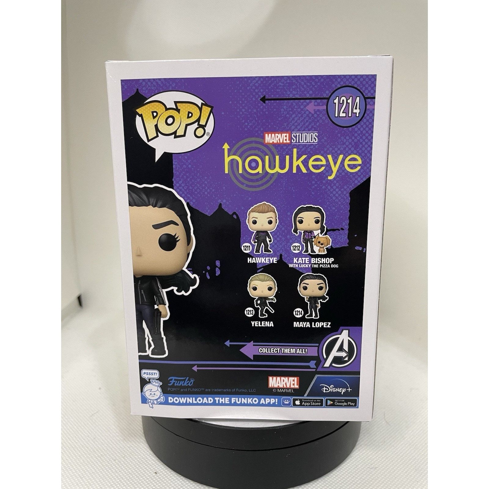 Marvel Comics Funko Pop! Maya Lopez #1214 - Hawkeye - W Pop Protector Size ONE SIZE - 5 Thumbnail