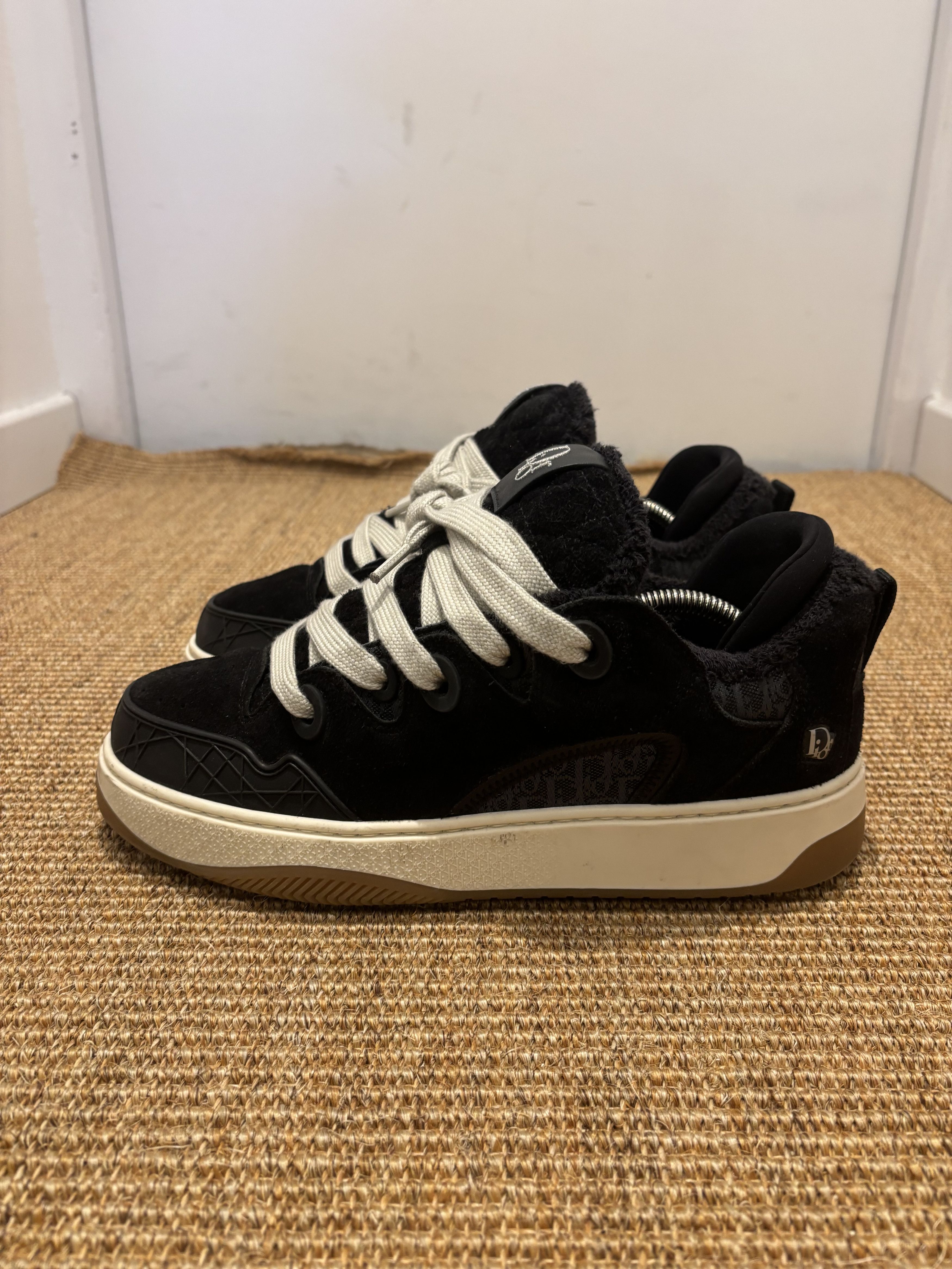 Dior Basket de luxe Dior B9S skater daim noir en tbe Size US 9 / EU 42 - 3 Thumbnail