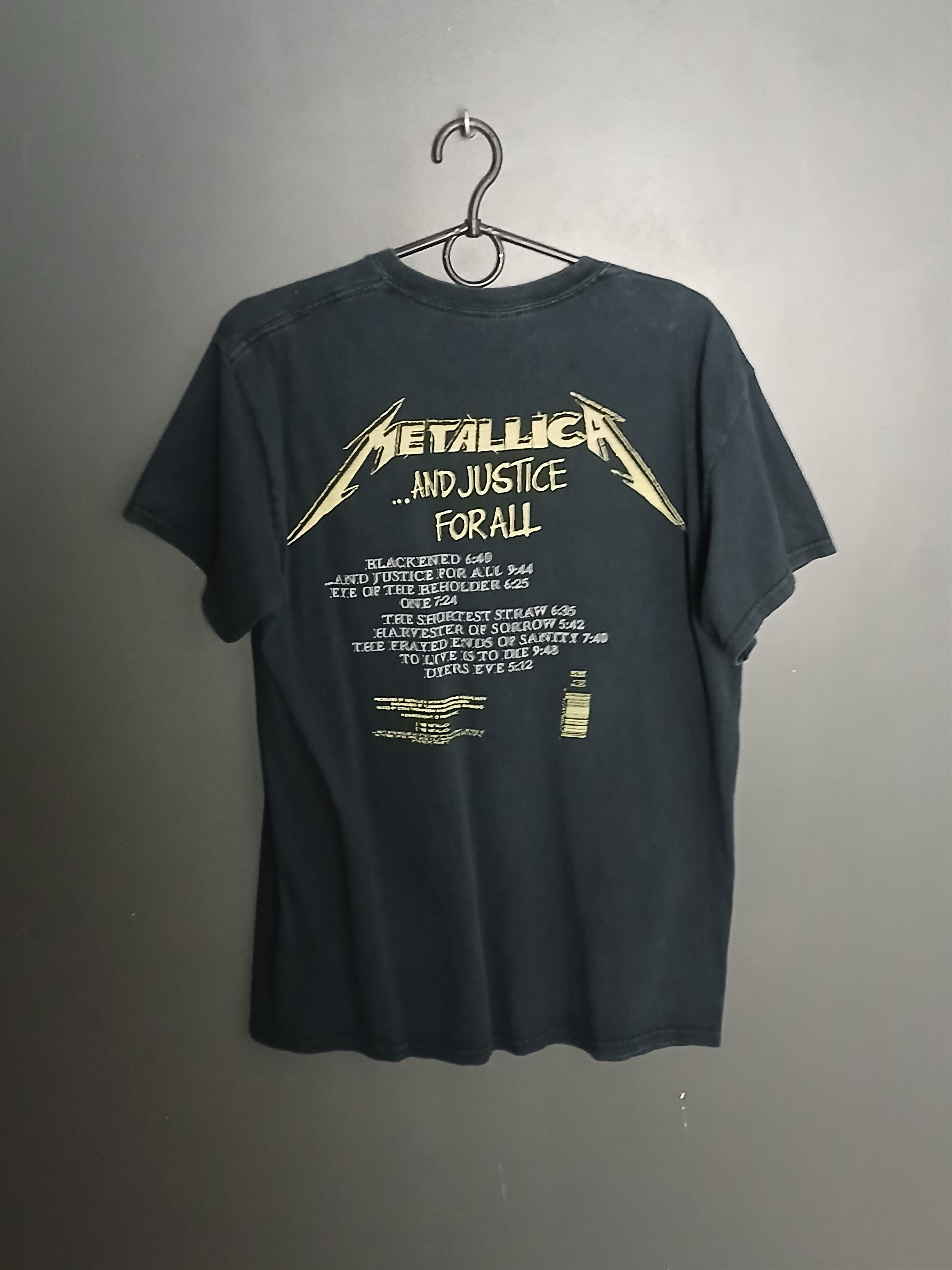 Band Tees × Metallica Metallica And Justice For All T-Shirt Size US M / EU 48-50 / 2 - 2 Thumbnail