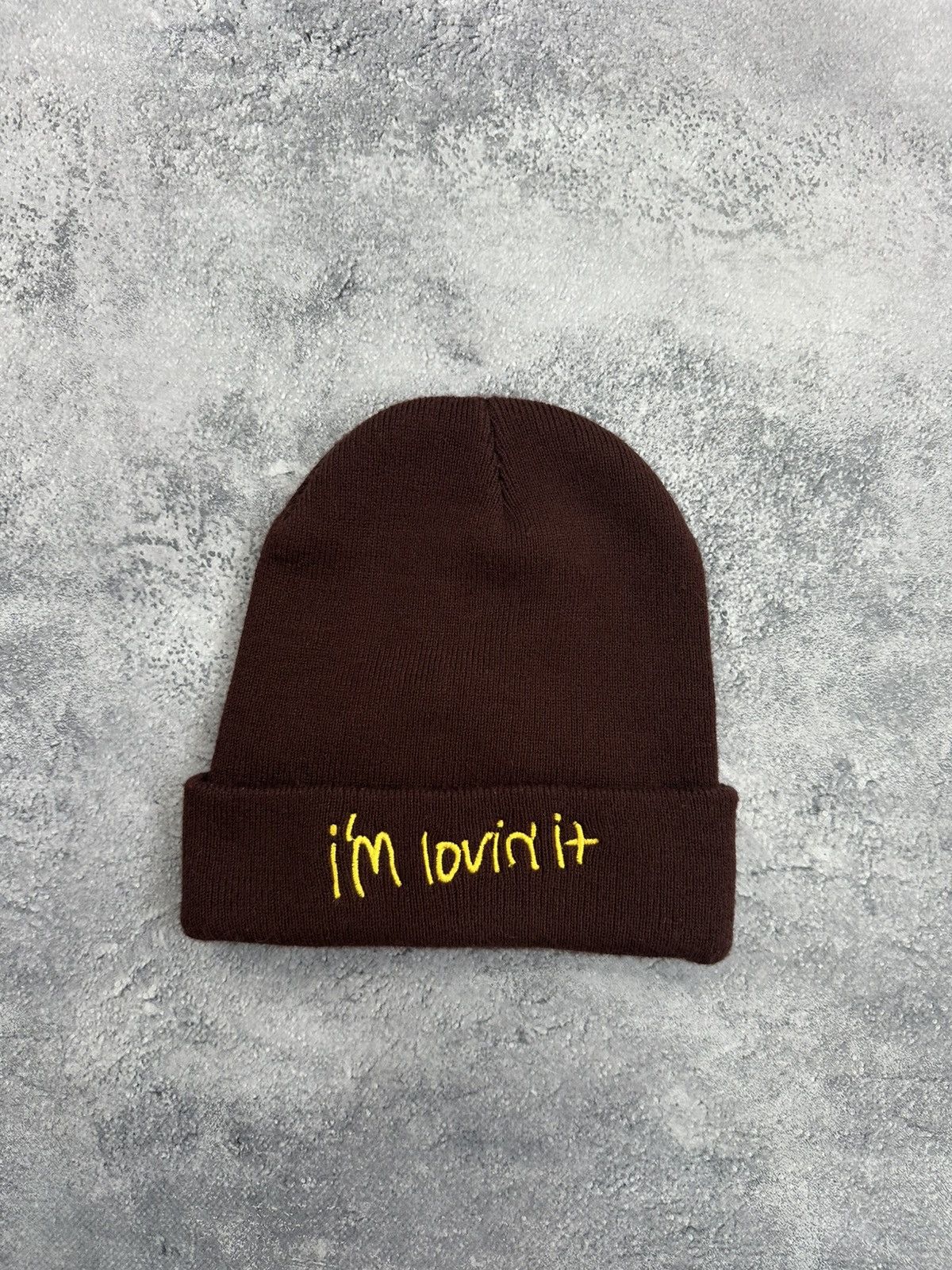 Travis Scott Cactus Jack McDonalds hat Travis Scott beanie i’m loving it Size ONE SIZE - 5 Thumbnail