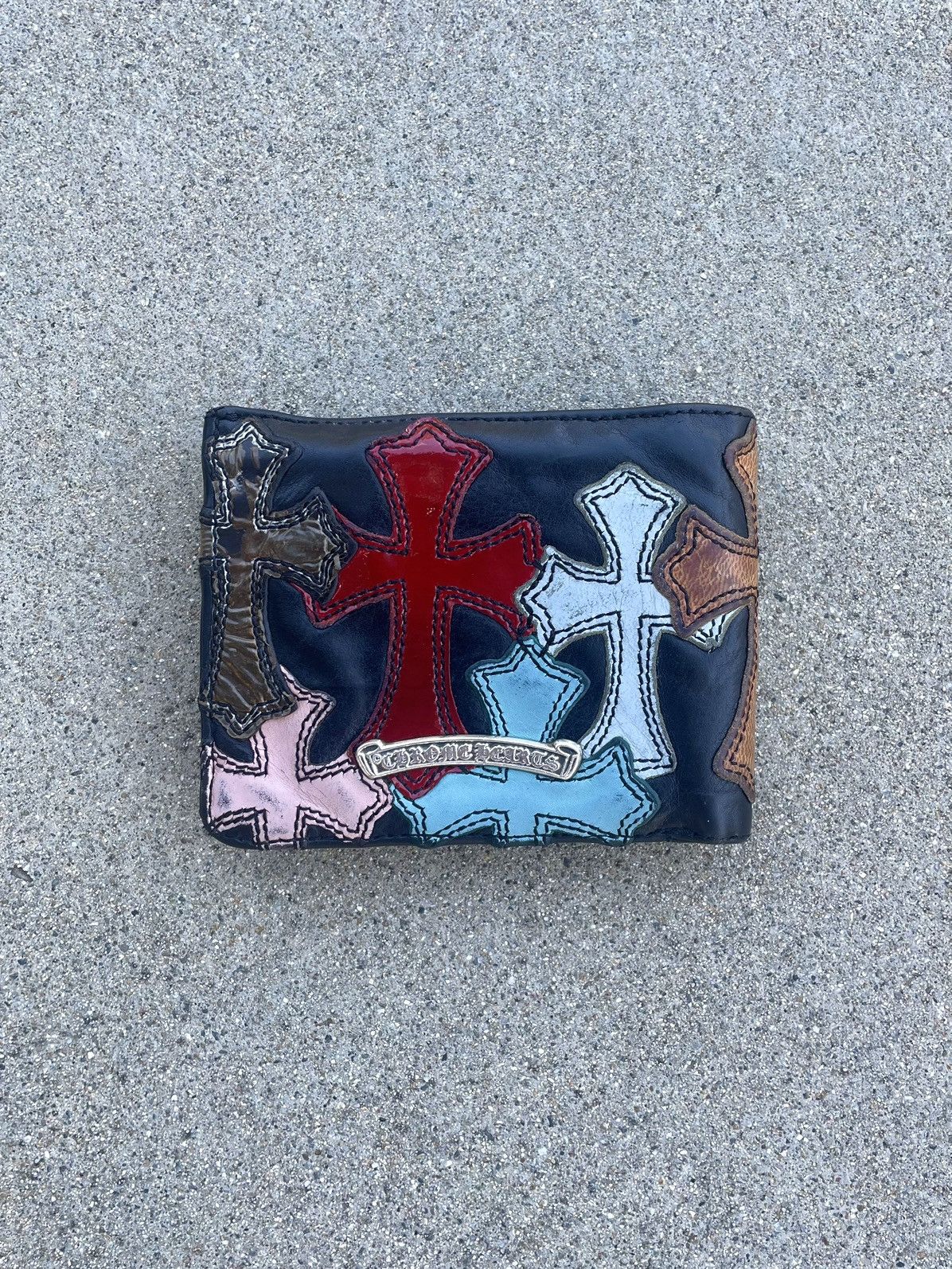 Chrome Hearts Chrome Hearts Mulitcolor CrossPatch Bifold Wallet Size ONE SIZE - 2 Thumbnail