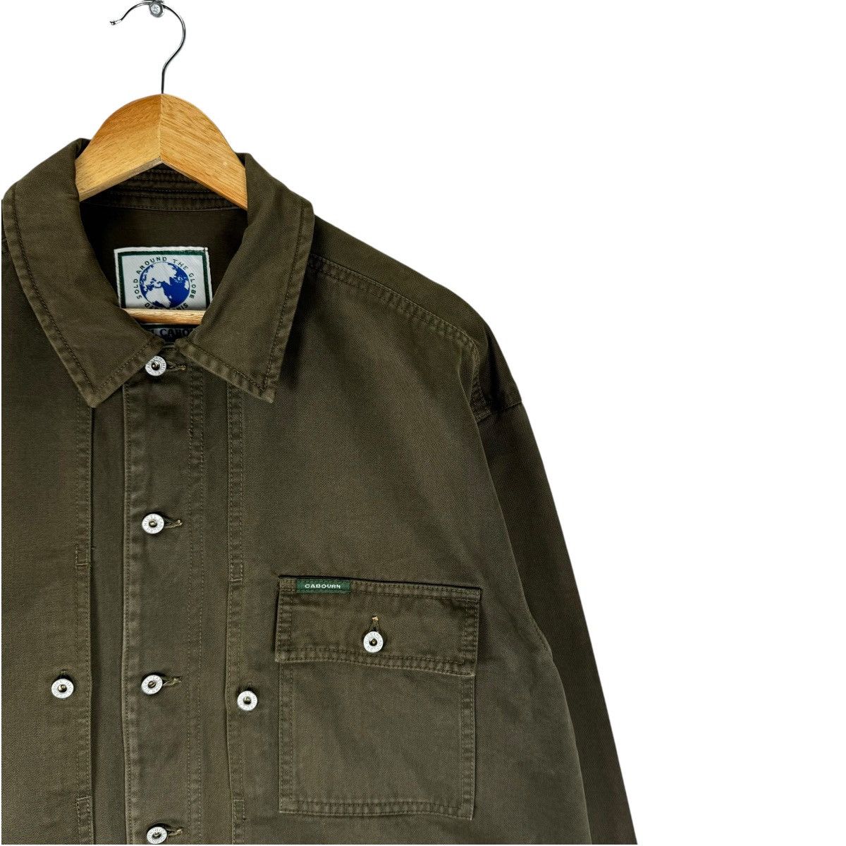 Nigel Cabourn 🌟NIGEL CABOURN P44 UTILITY POCKET BUTTON JACKET Size US M / EU 48-50 / 2 - 3 Thumbnail