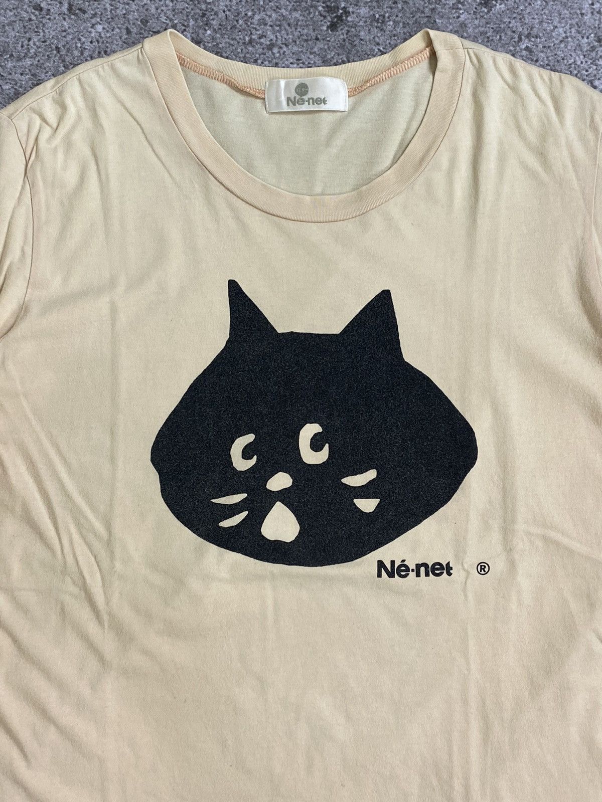 Issey Miyake Ne-net Iconic Cat Logo T-shirt Size US M / EU 48-50 / 2 - 2 Thumbnail