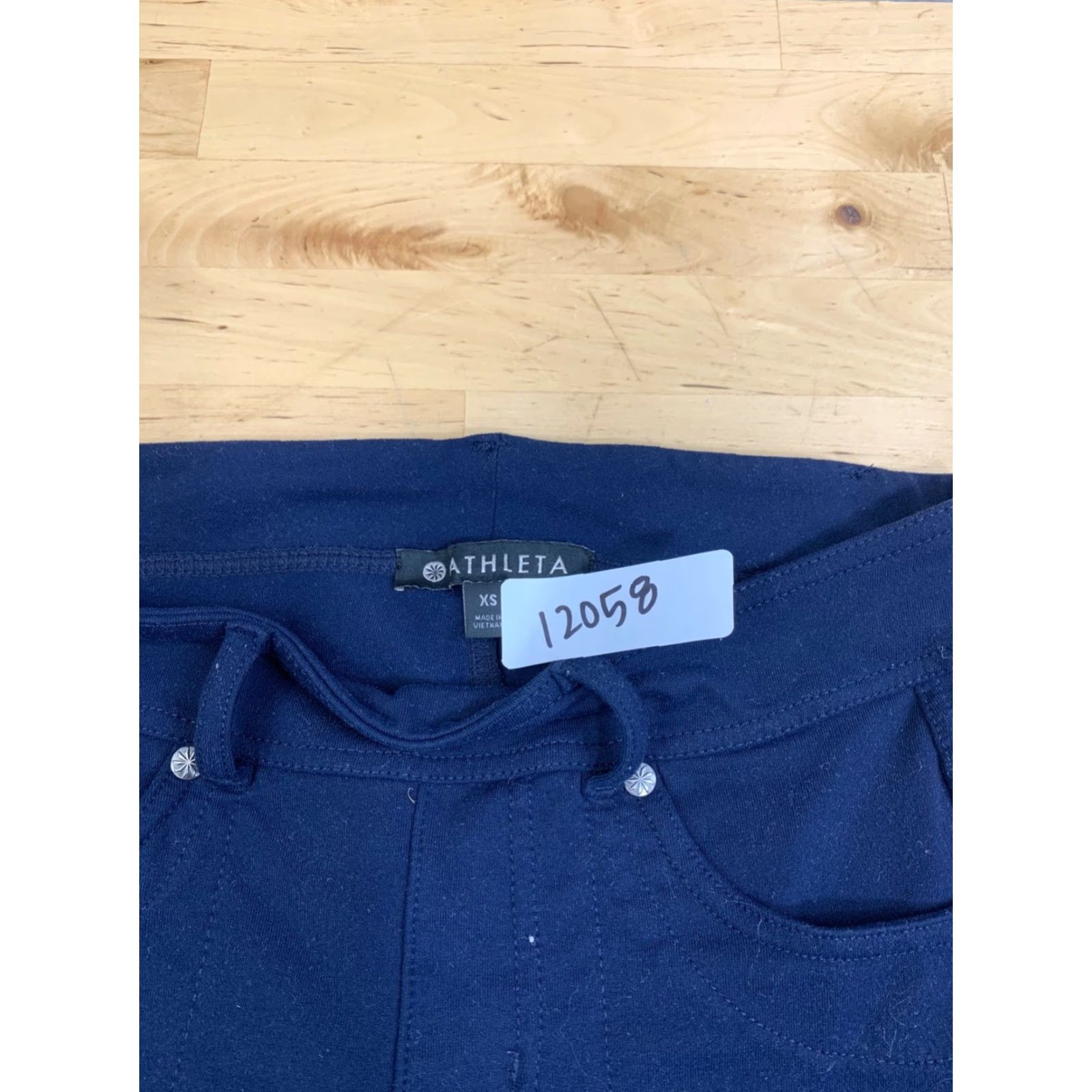 Athleta Athleta Leggings Womens XS Blue Activewear Casual Travel Pockets Skinny Ankle Athleisure Size 26" / US 2 / IT 38 - 3 Thumbnail
