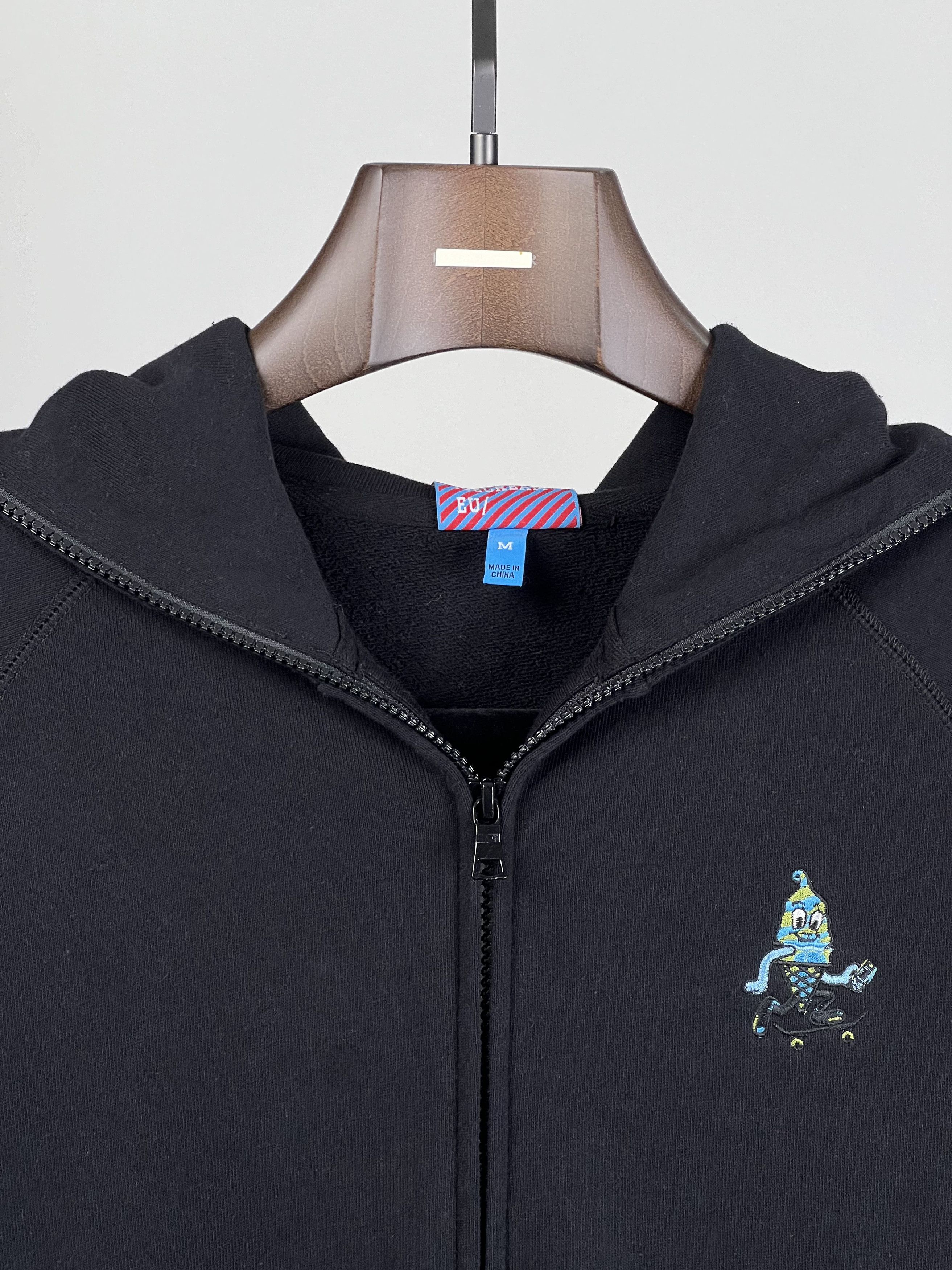 Icecream Brand New Small Logo Zip-Up Hoodie Black M Size US M / EU 48-50 / 2 - 2 Thumbnail