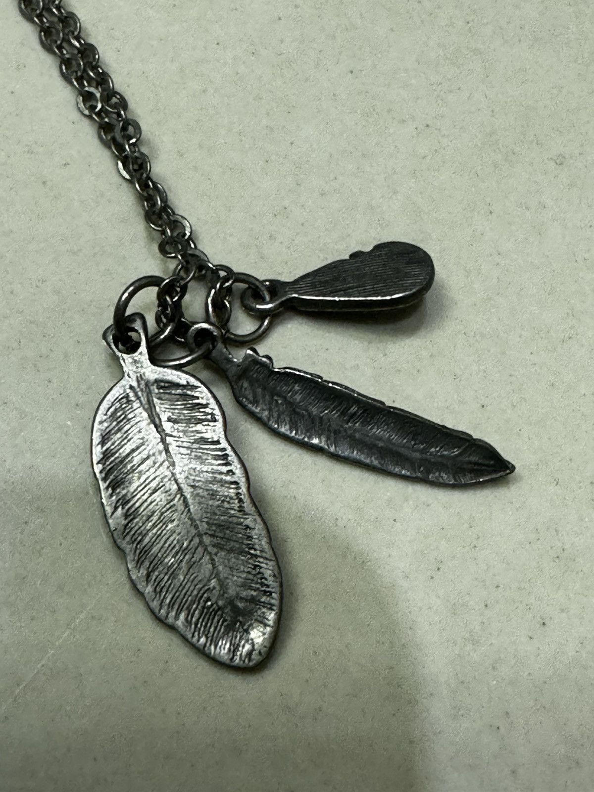 PPFM PPFM SILVER FEATHER TURQUOISE PENDANT JAPAN Size ONE SIZE - 5 Thumbnail