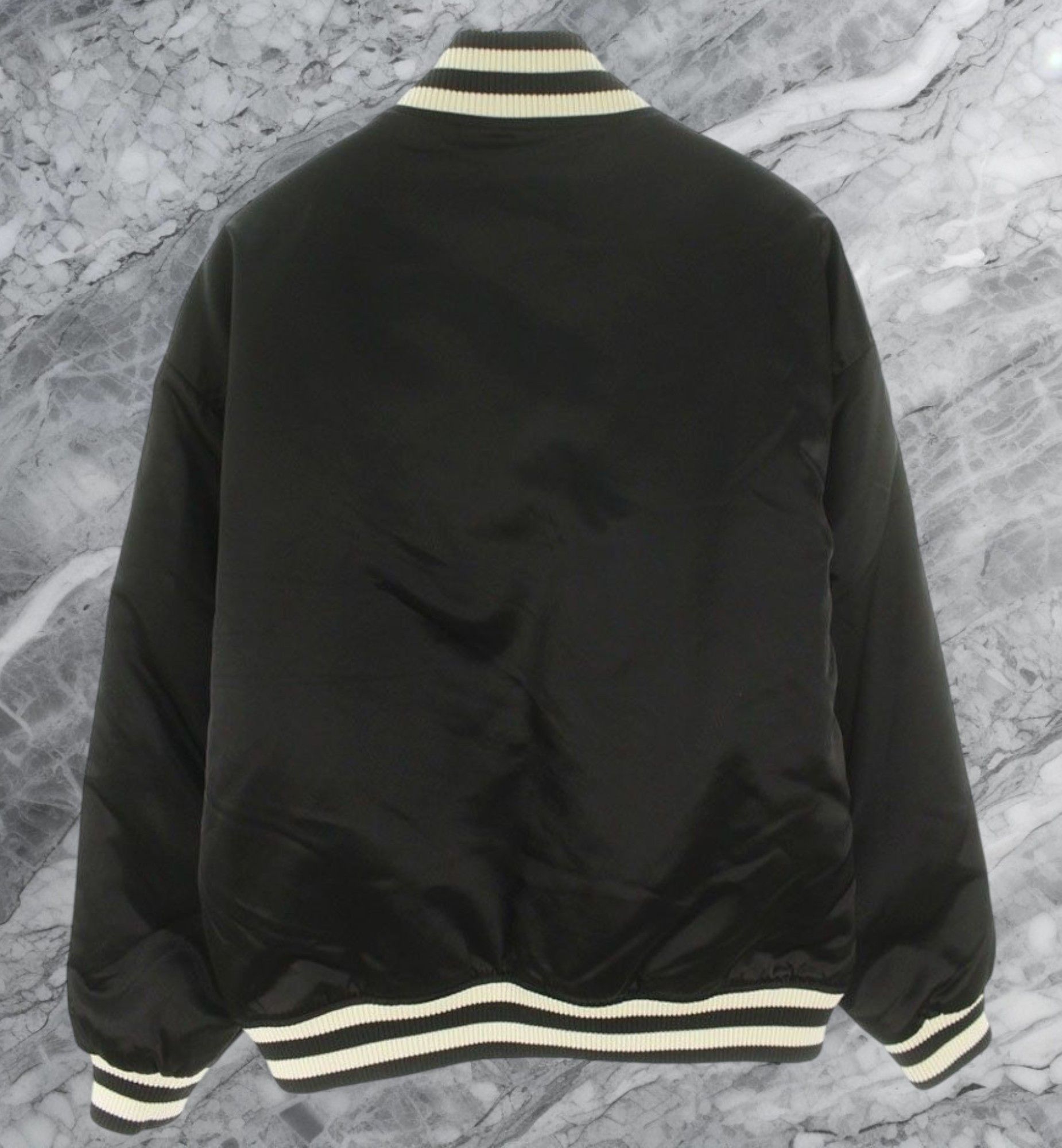 Louis Vuitton Louis Vuitton LV Embroidered Nylon Baseball Blouson Jacket Size US M / EU 48-50 / 2 - 2 Thumbnail
