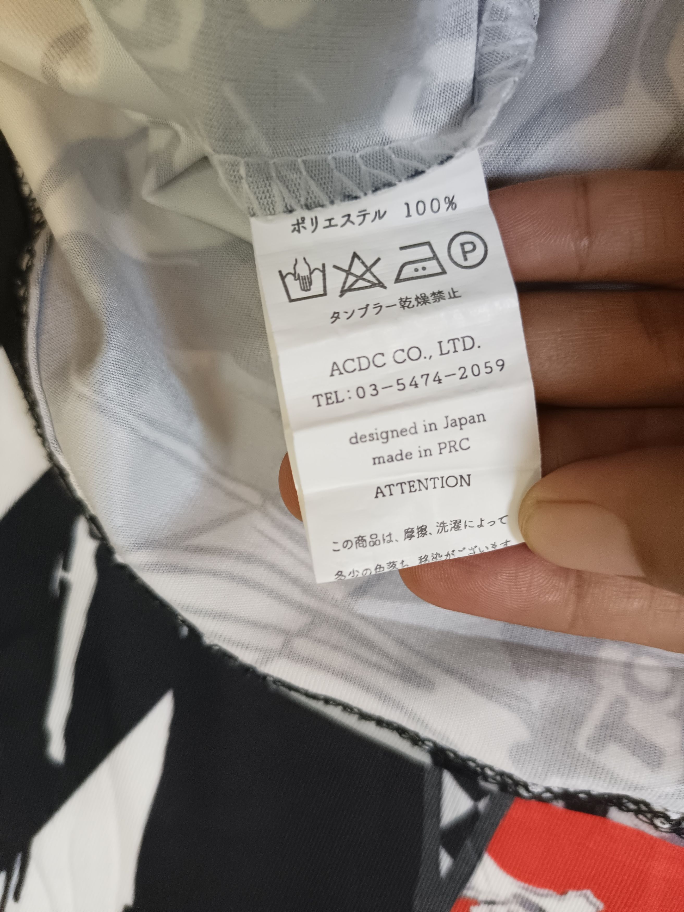 Japanese Brand × Seditionaries × Vintage VINTAGE ACDC RAG Samurai Harajuku Is Not Dead Full print Size XL / US 12-14 / IT 48-50 - 5 Thumbnail