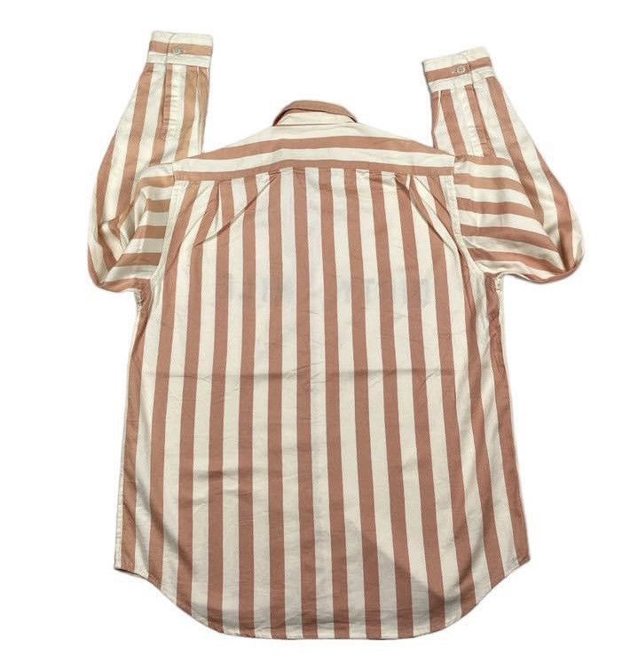 Japanese Brand At-dirty striped shirt Size US L / EU 52-54 / 3 - 3 Thumbnail