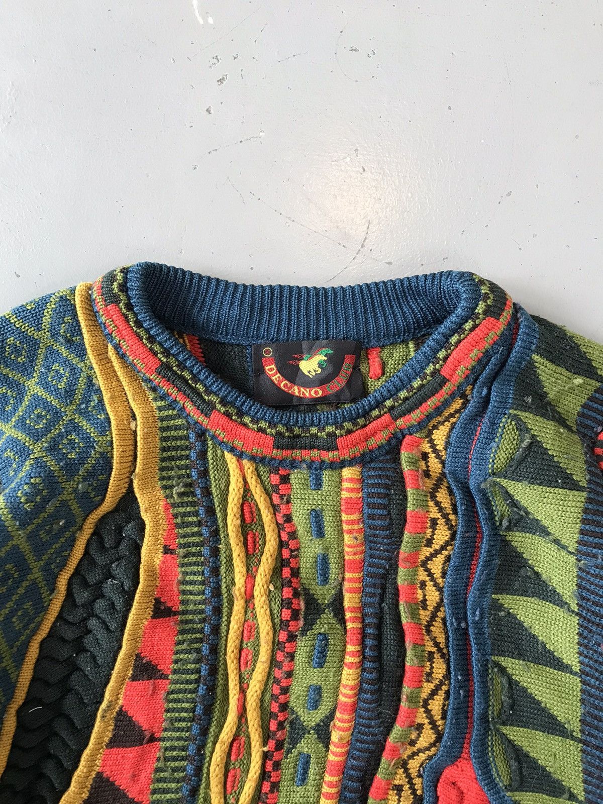 Coogi Vintage Coogi Style Decano Club CrewNeck Sweater Size US S / EU 44-46 / 1 - 5 Thumbnail