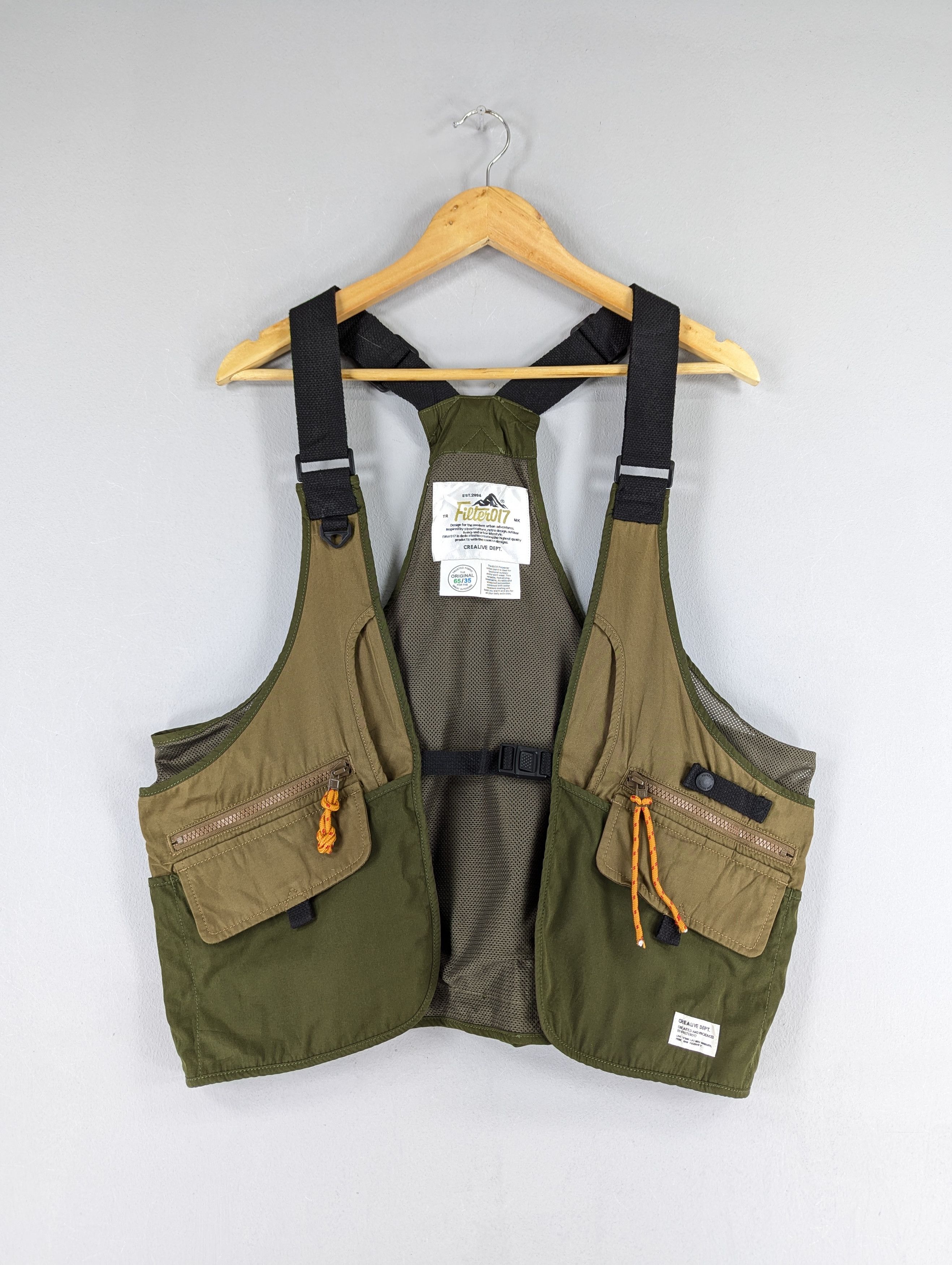 Japanese Brand Filter017 Pocket Tactical Vest Multi-Pocket Size US M / EU 48-50 / 2 - 1 Thumbnail