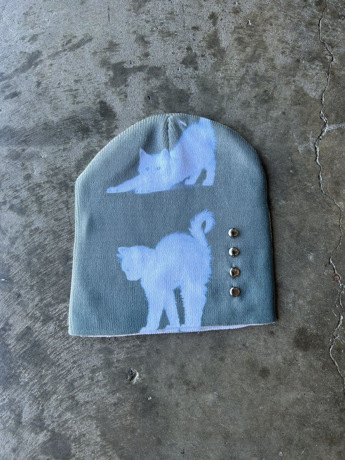 Other Kitty Studded Beanie Size ONE SIZE - 1 Preview