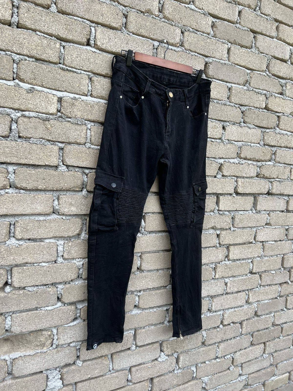 Japanese Brand Anarchy Cargo Bondage Pants Waist 32" Size US 32 / EU 48 - 3 Thumbnail