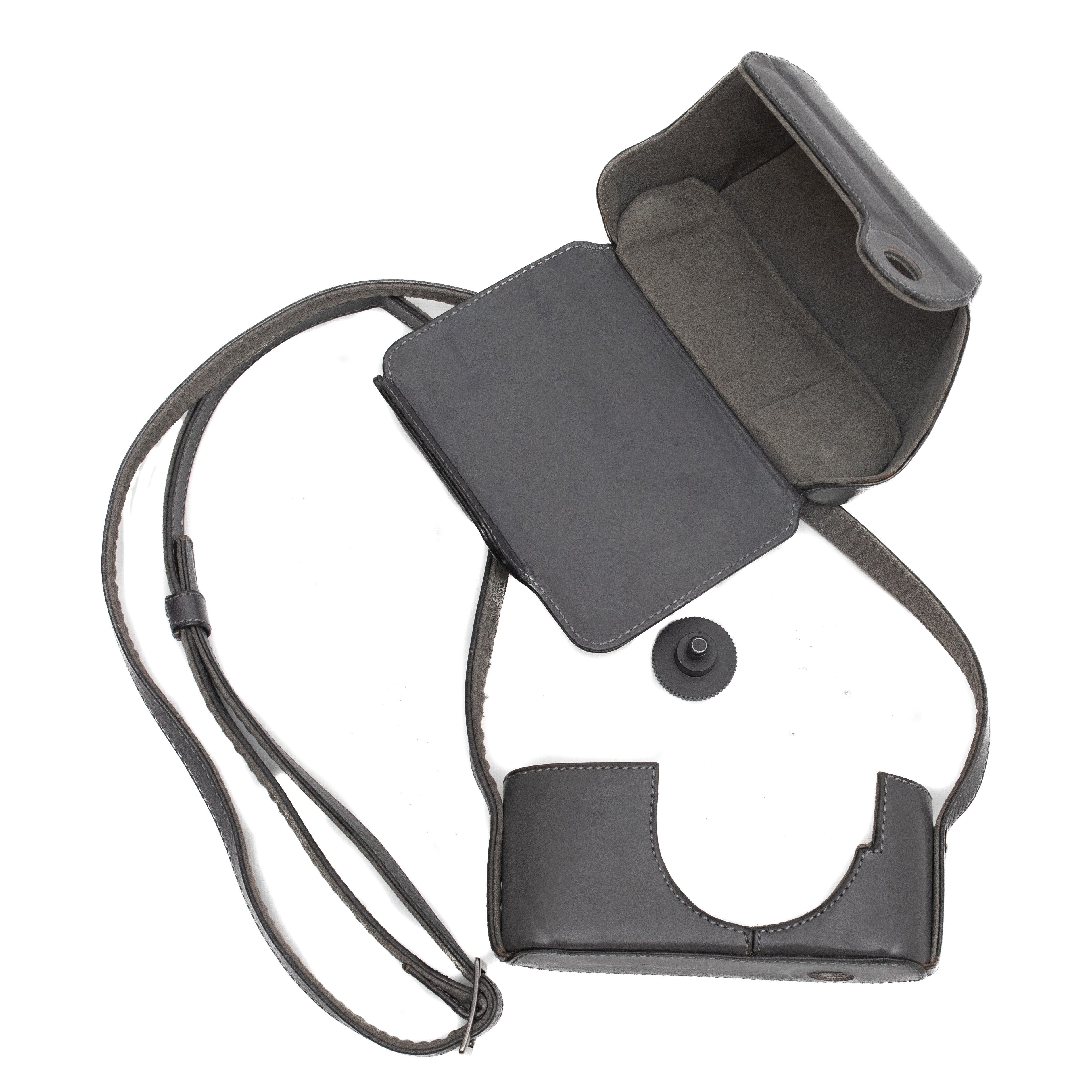 Other LEICA Grey Eveready Leather Strap Case Size ONE SIZE - 7 Thumbnail
