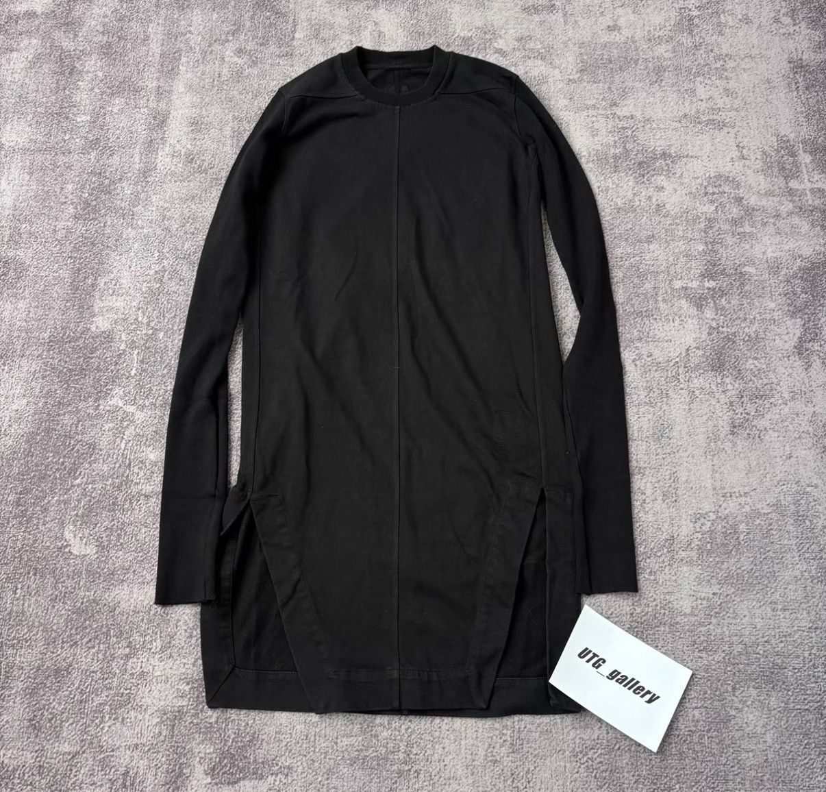 Rick Owens Rick Owens Long Sleeve Sweatshirt with Slit Hem Size US XS / EU 42 / 0 - 1 Thumbnail