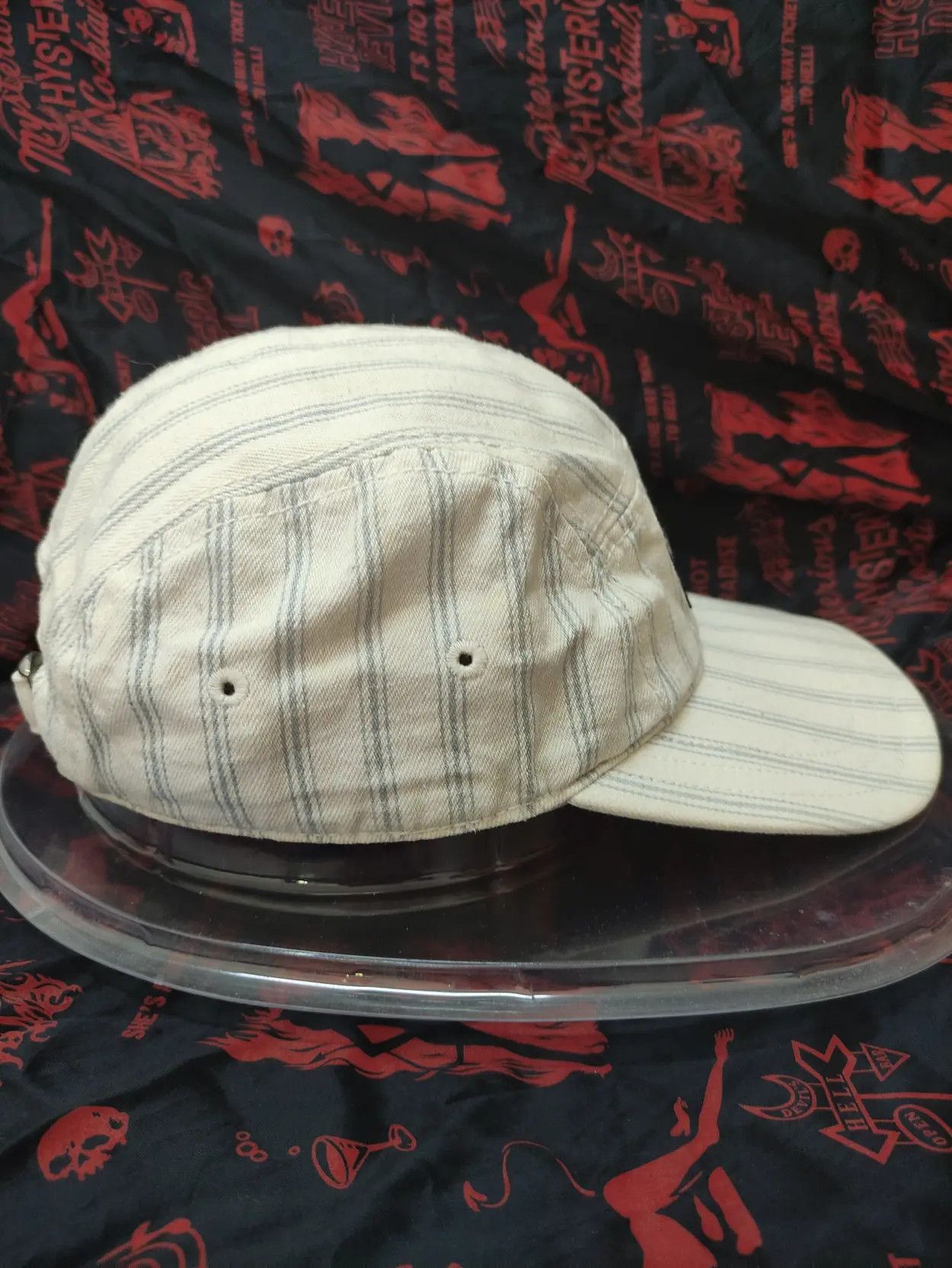 The North Face THE NORTH FACE HIKORY STRIPE VINTAGE 5 PANEL CAP Size ONE SIZE - 5 Thumbnail