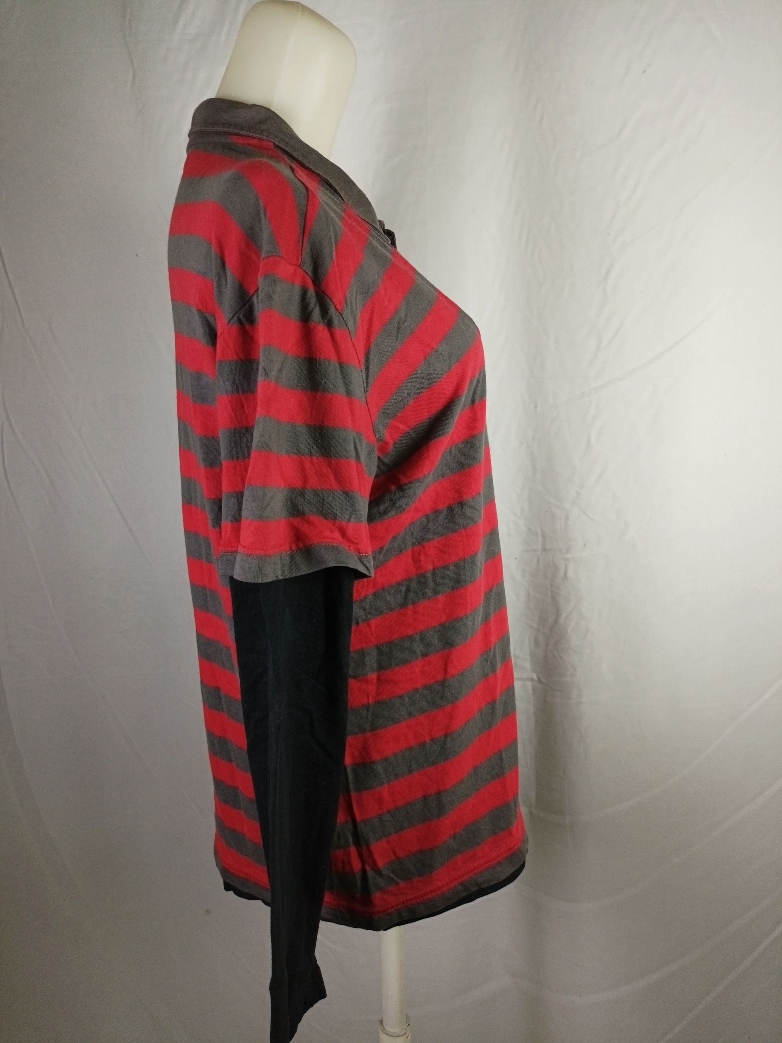 If Six Was Nine × Japanese Brand Design United Double Layers Long Sleeve Stripe Size US L / EU 52-54 / 3 - 14 Thumbnail