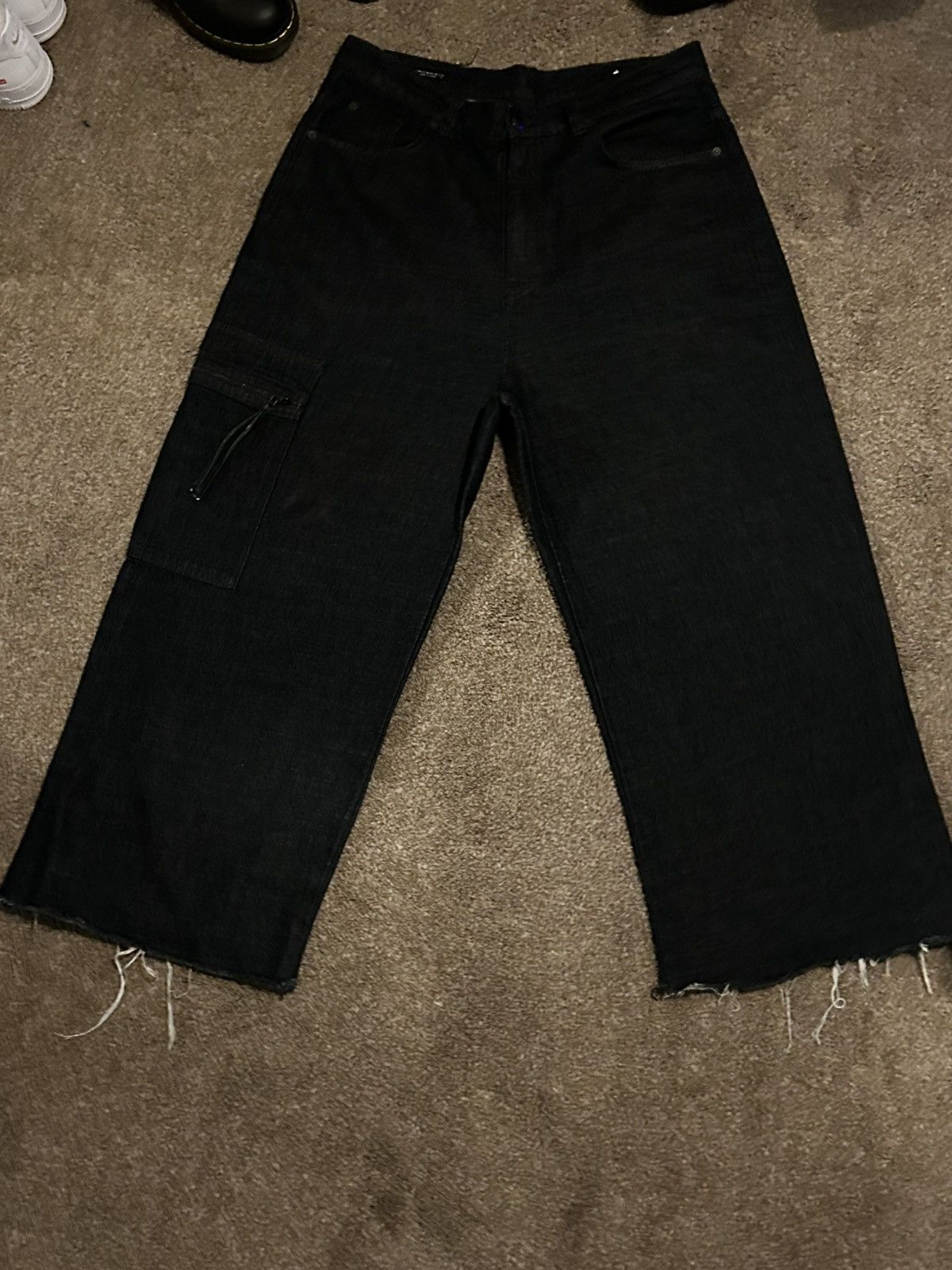 Zara Zara baggy wide leg jean Size US 34 / EU 50 - 1 Thumbnail