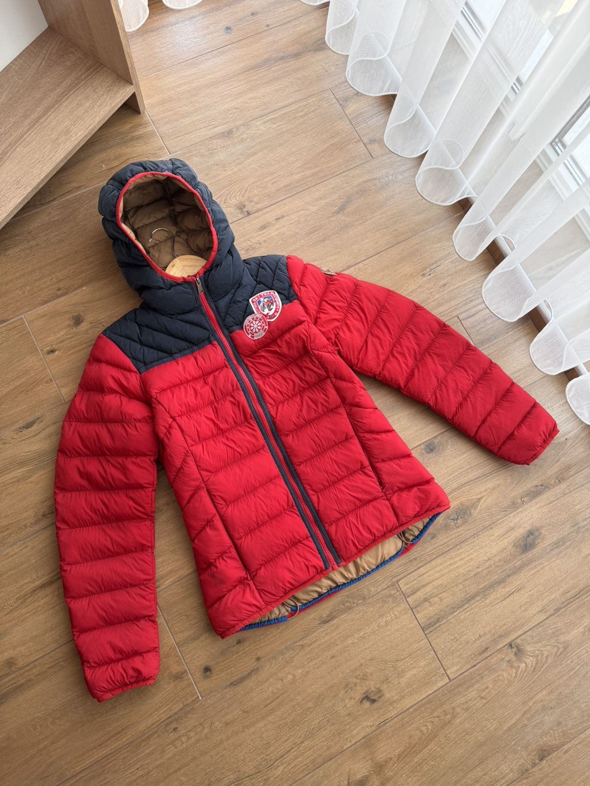 Napapijri × Vintage Napapijiri Articage Mountain W' Outdoor MicroPuffer Jacket Size S / US 4 / IT 40 - 5 Thumbnail