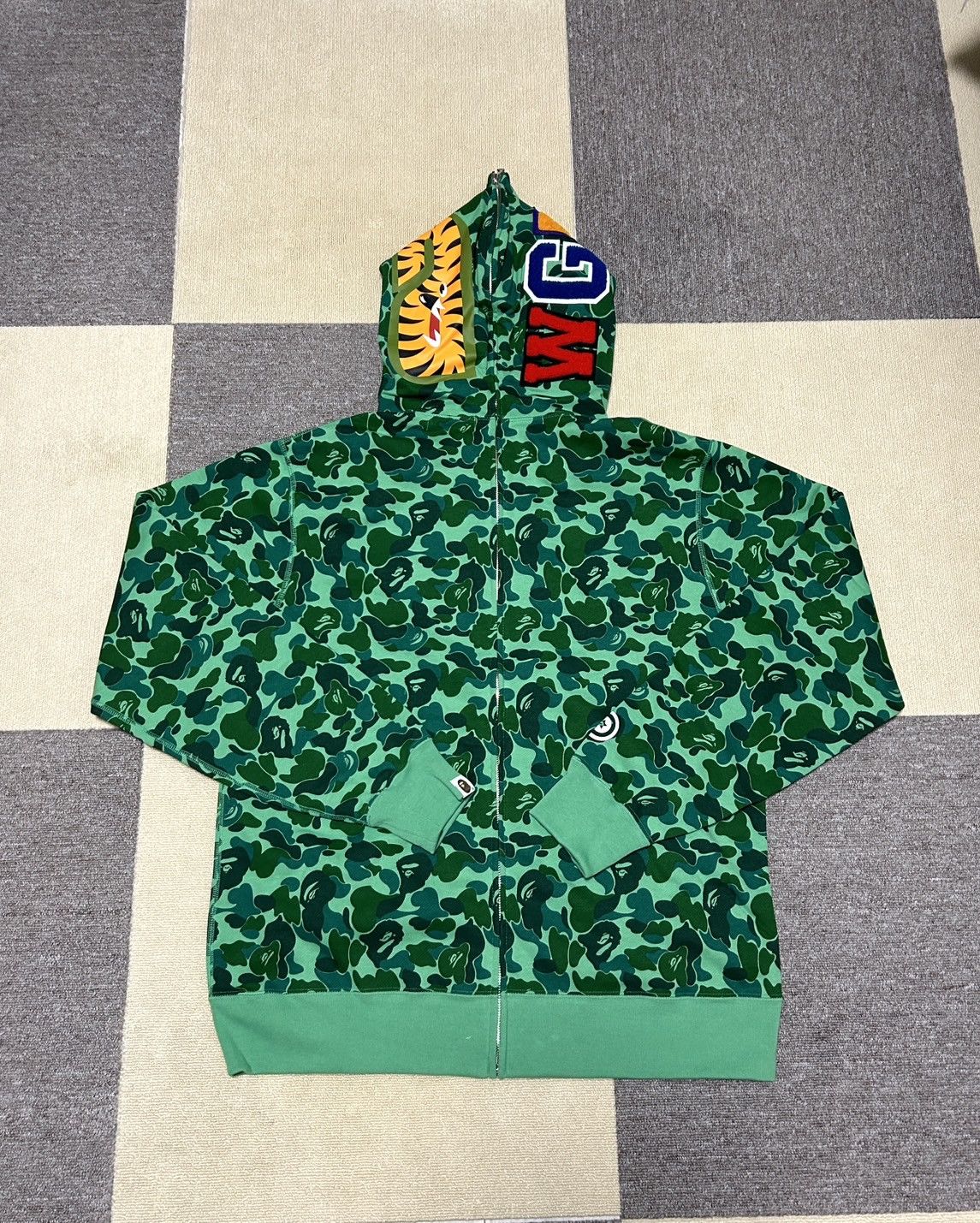 Bape Bape Japan Limited Color Camo Shark Zip Hoodie Size US XXL / EU 58 / 5 - 2 Thumbnail