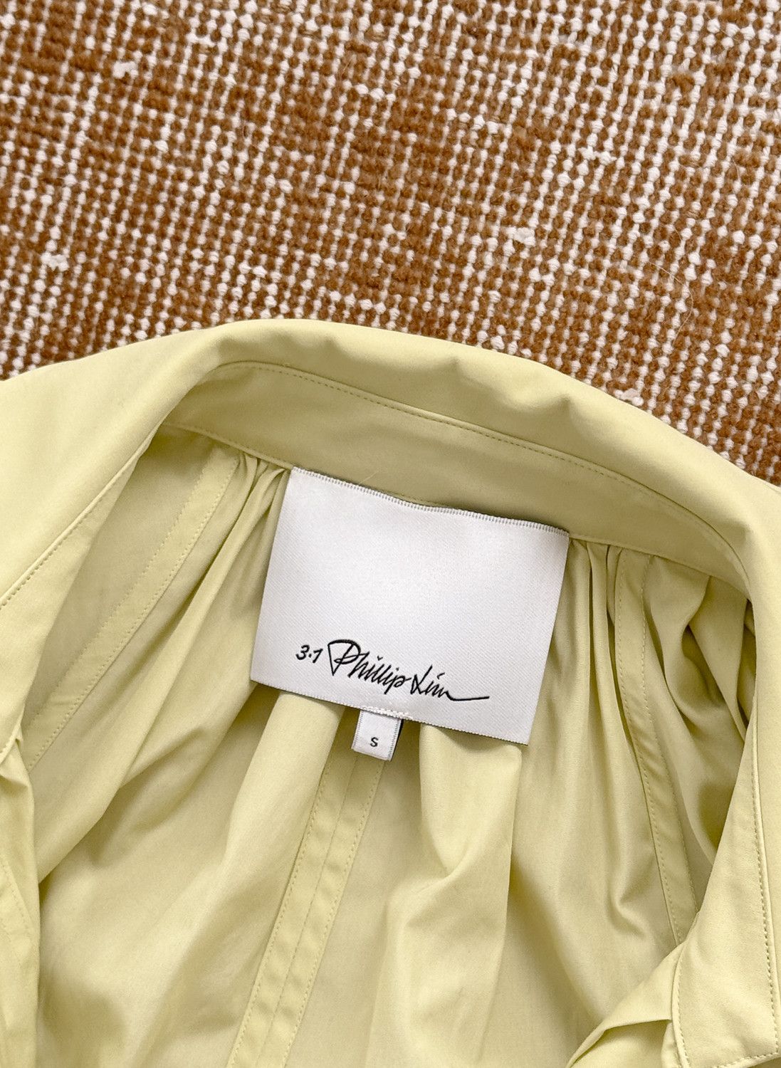 3.1 Phillip Lim 3.1 Phillip Lim Lime Long Shirt Dress S Size S / US 4 / IT 40 - 3 Thumbnail