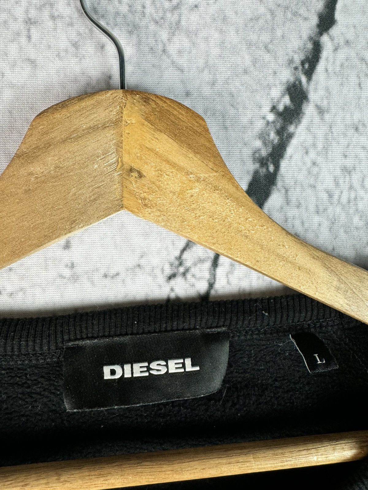 Diesel Vintage Diesel Crewneck Sweatshirt Big Logo Size US L / EU 52-54 / 3 - 3 Thumbnail