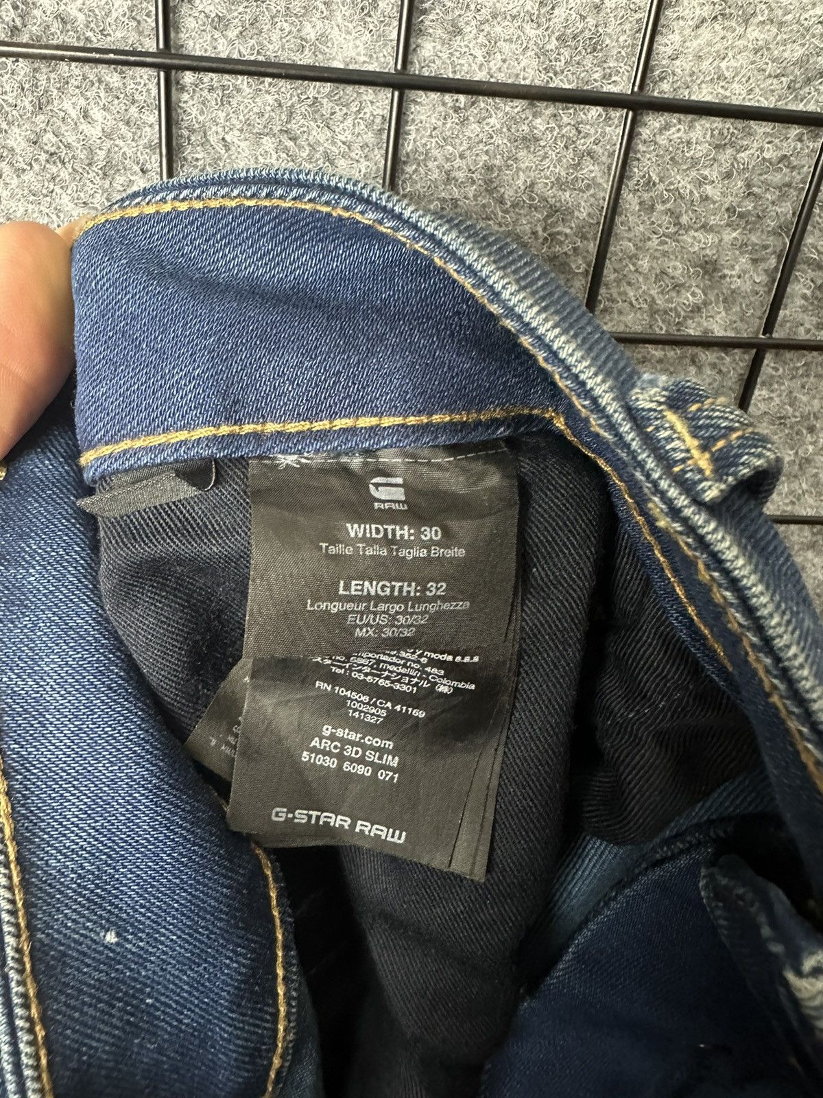 G-Star G Star Raw Streetwear Arc 3D Slim Fit Jeans Size 30 Size US 30 / EU 46 - 9 Thumbnail