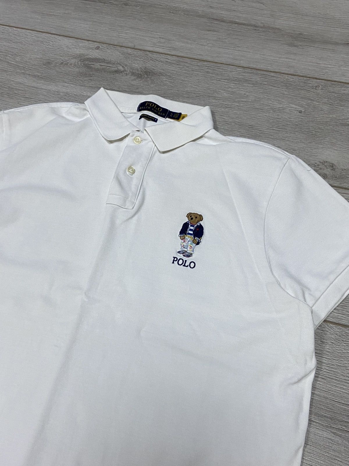 Polo Ralph Lauren × Vintage POLO Bear 🐻 vintage shirt polo Size US XL / EU 56 / 4 - 3 Thumbnail