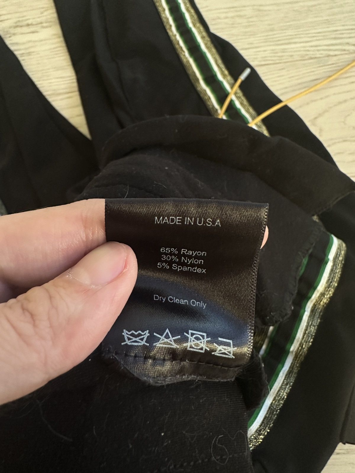 Rhude Rhude Black Traxedo Pants Size US 32 / EU 48 - 4 Thumbnail