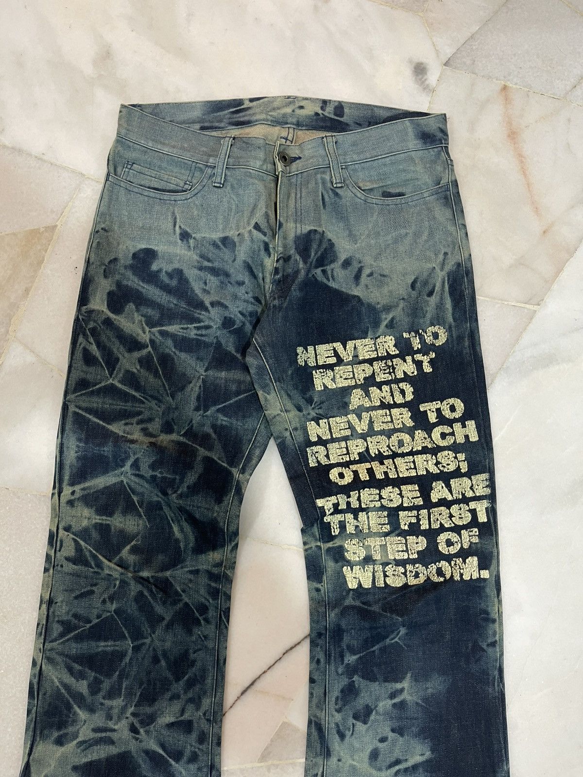 If Six Was Nine 2000s Edge Rupert Flare Pants Size US 32 / EU 48 - 5 Thumbnail