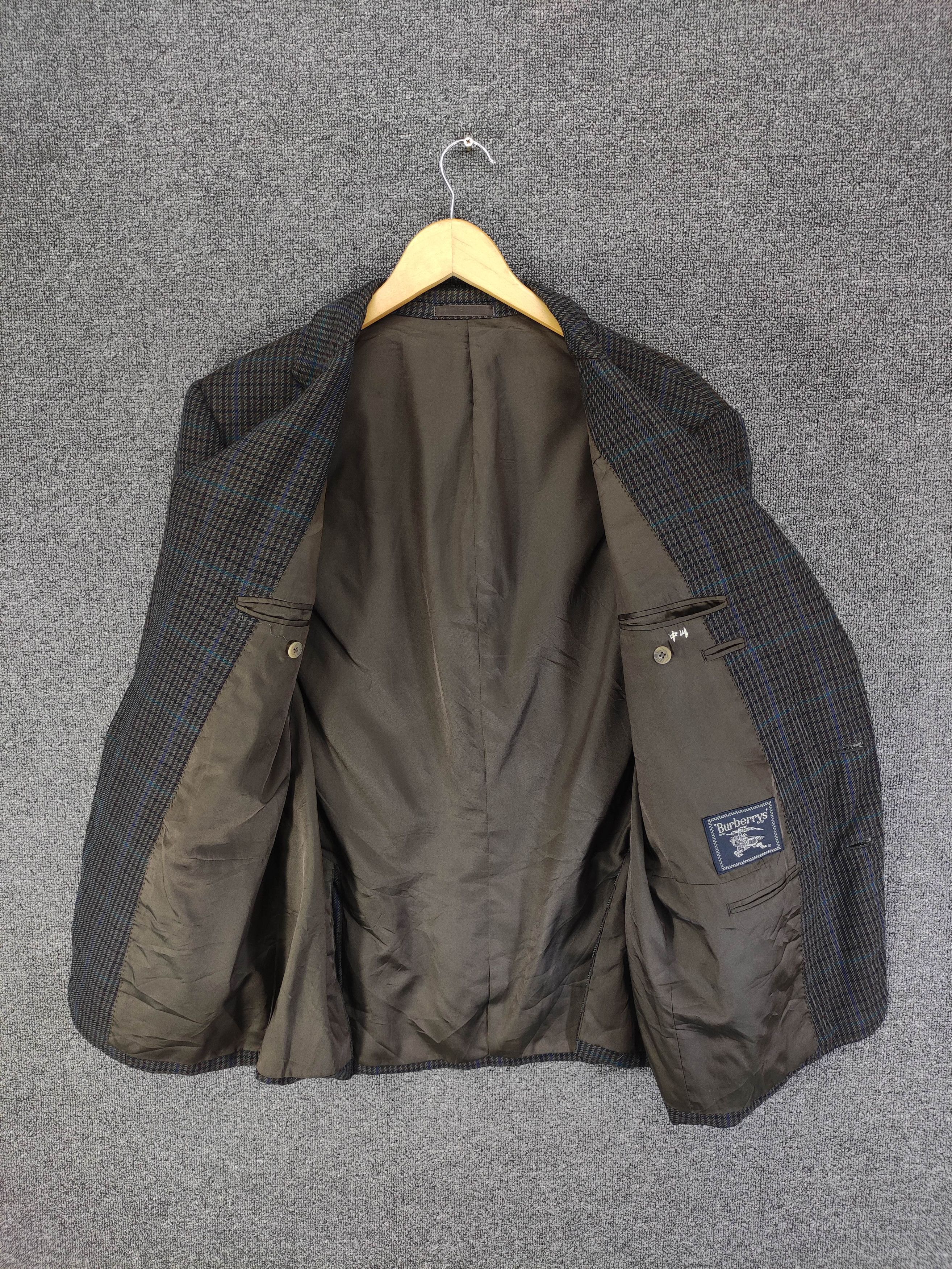 Burberry Vintage Burberrys Wool Coat Blazer Jacket Size US M / EU 48-50 / 2 - 3 Thumbnail