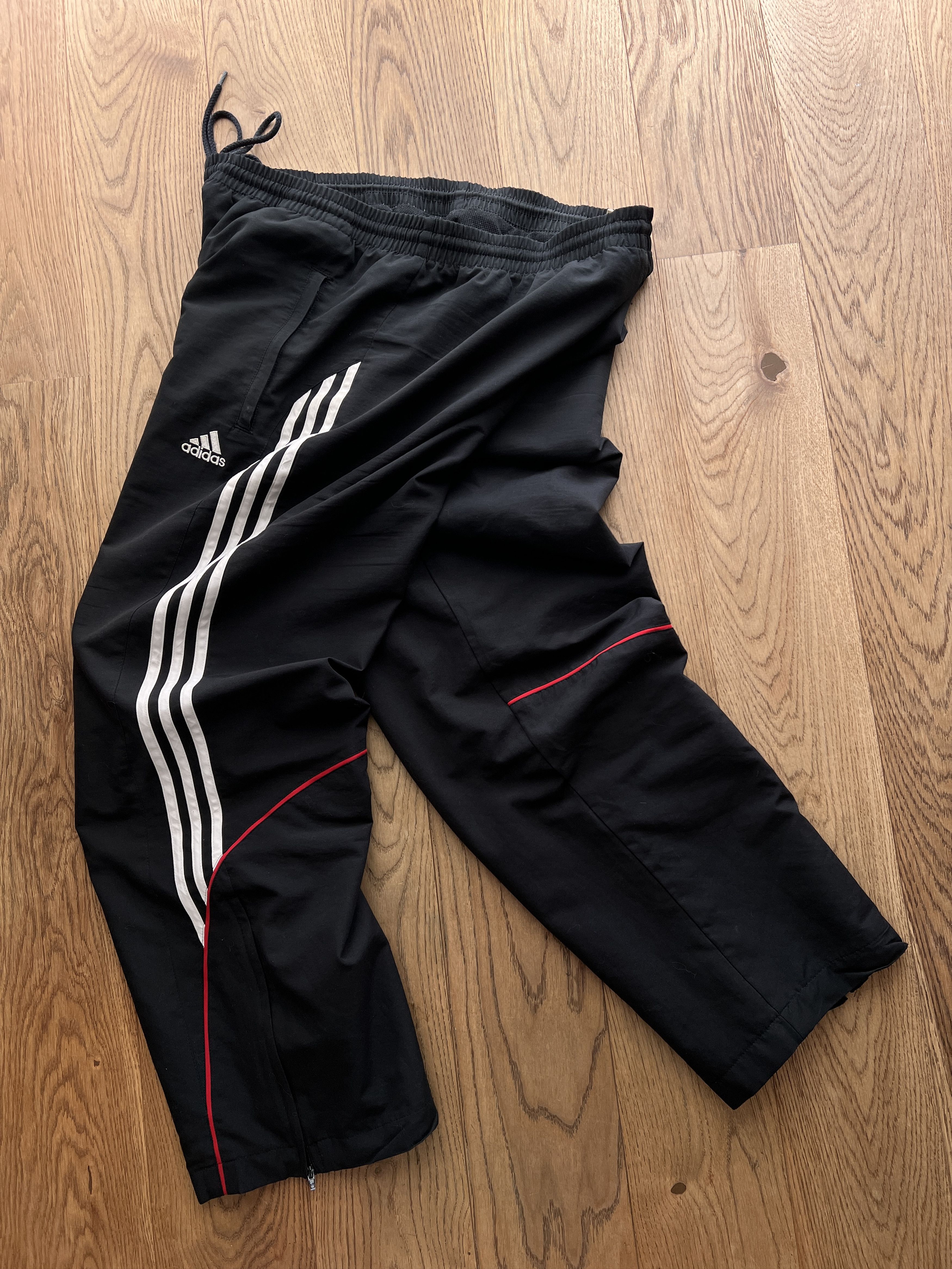 Adidas Crazy! Adidas vintage 2000s baggy track pants sweatpants y2k Size US 36 / EU 52 - 4 Thumbnail