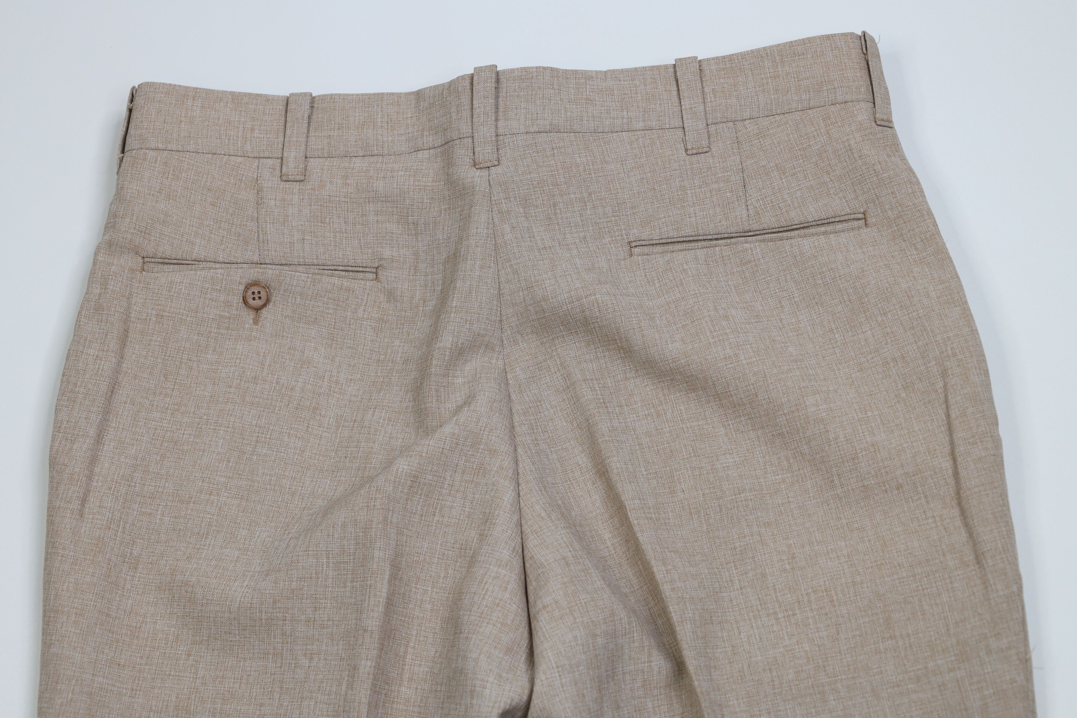 Vintage Vintage 70s Streetwear Bell Bottoms Chino Pants Beige USA Size US 34 / EU 50 - 8 Thumbnail
