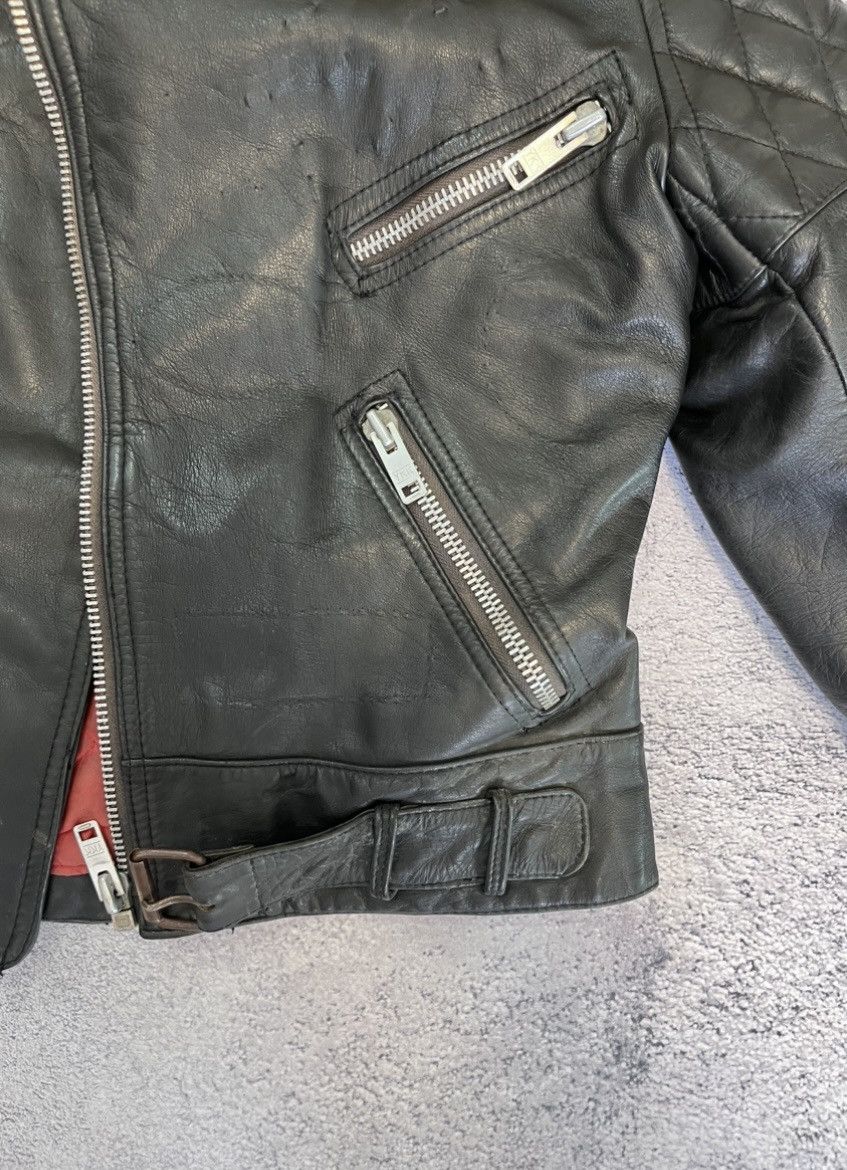 Belstaff Belstaff Women’s Leather Jacket Motorcycle Biker Vintage Size S / US 4 / IT 40 - 22 Thumbnail