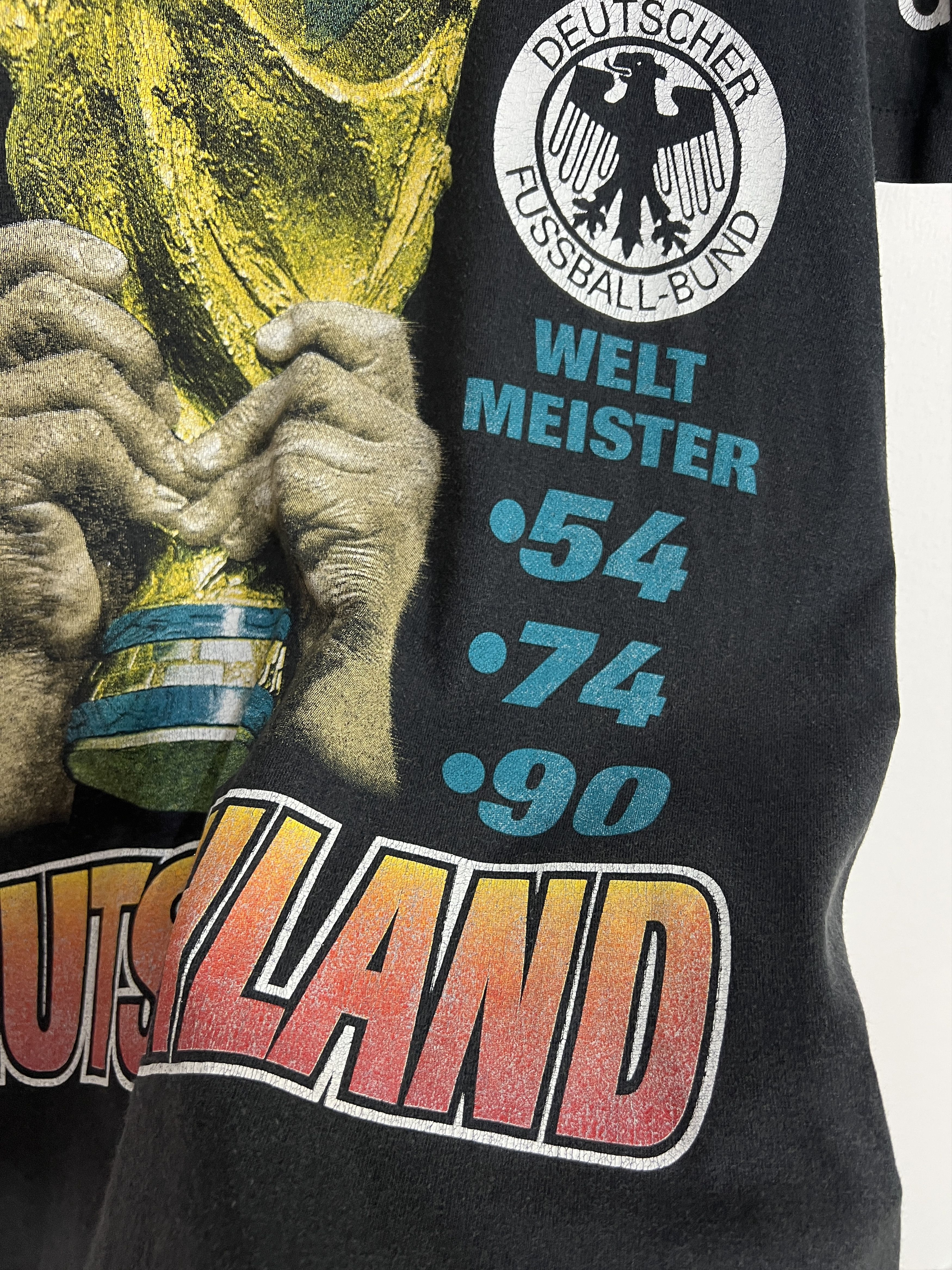 Adidas Vintage 90's Germany World Cup Winners Shirt Trikot Jersey Size US S / EU 44-46 / 1 - 5 Thumbnail
