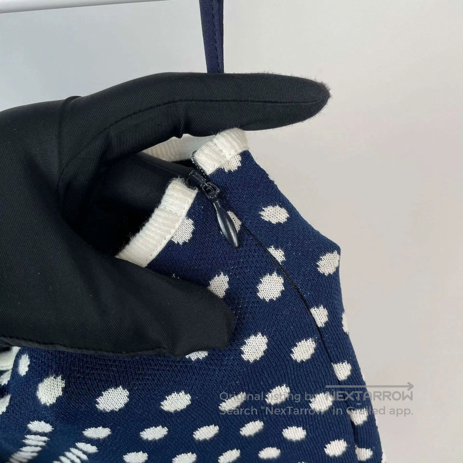 Miu Miu Miu Miu Knitted Polka Dot Pants. Size 37" - 6 Thumbnail