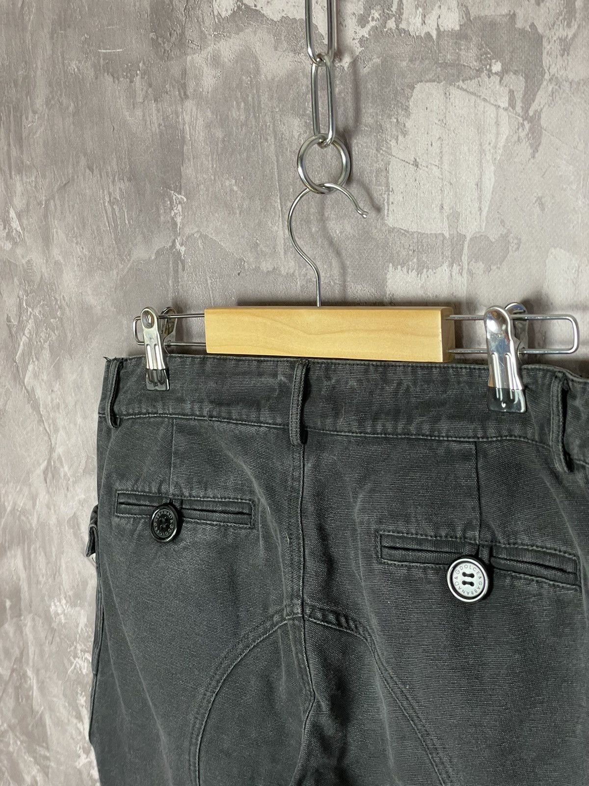 Dolce & Gabbana × Vintage 90’s Dolce & Gabbana Style Backwards cargo pants Size 32" / US 10 / IT 46 - 8 Thumbnail