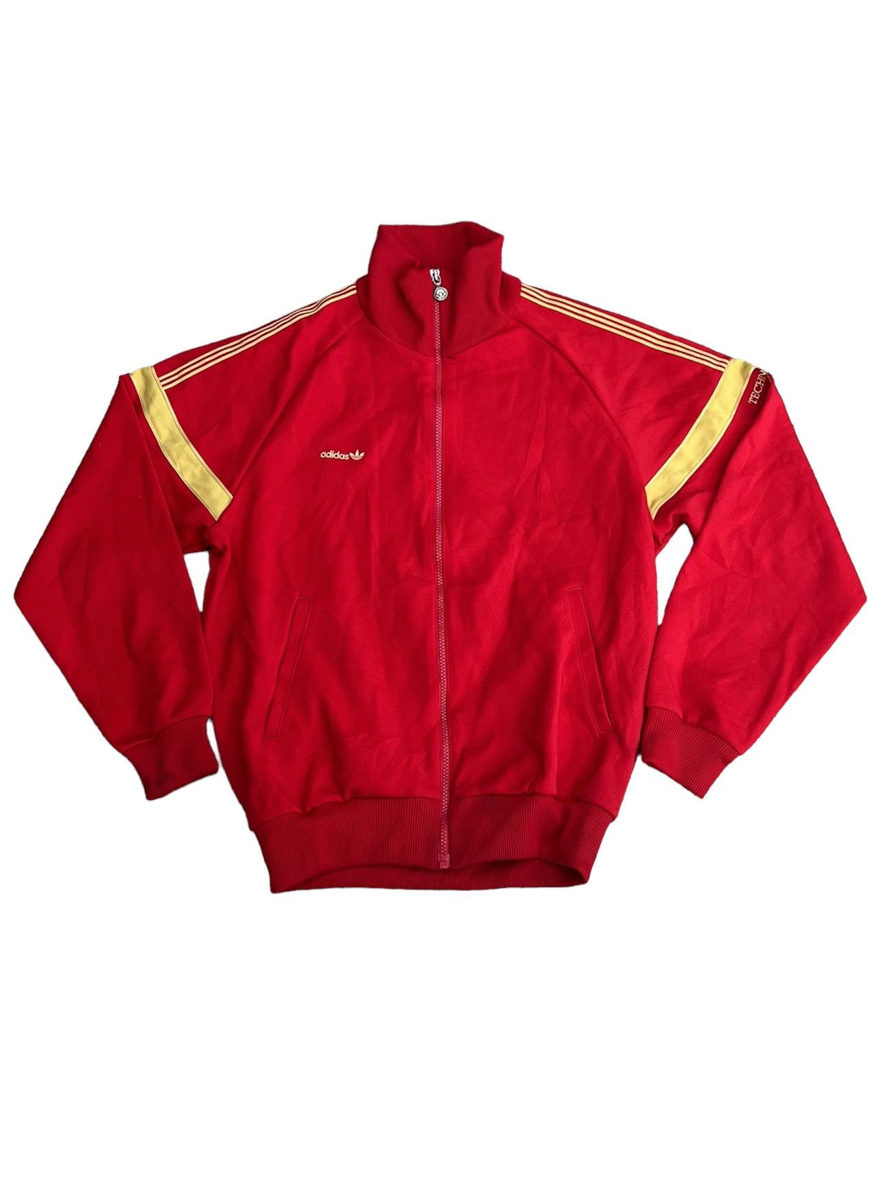 Adidas VINTAGE 70s ADIDAS BY DESCENTE TECHNO ZIPPER JACKET